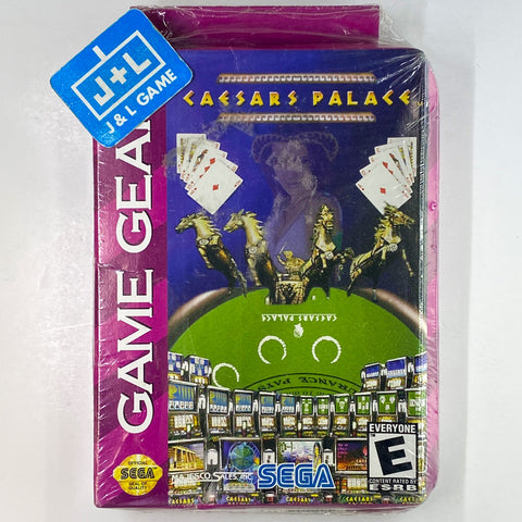 Caesars Palace (Reprint) - SEGA GameGear Video Games Majesco   