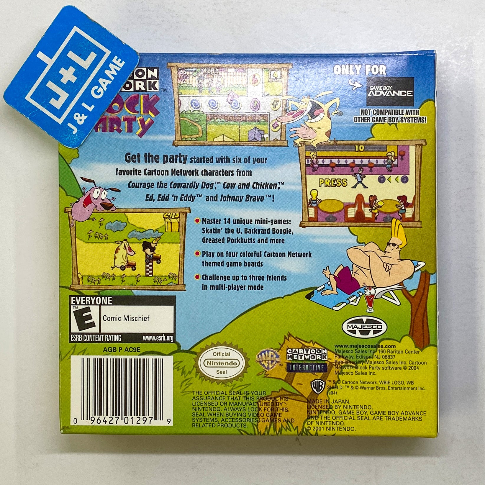 Cartoon Network Block Party - (GBA) Game Boy Advance [Pre-Owned] Video Games Majesco   