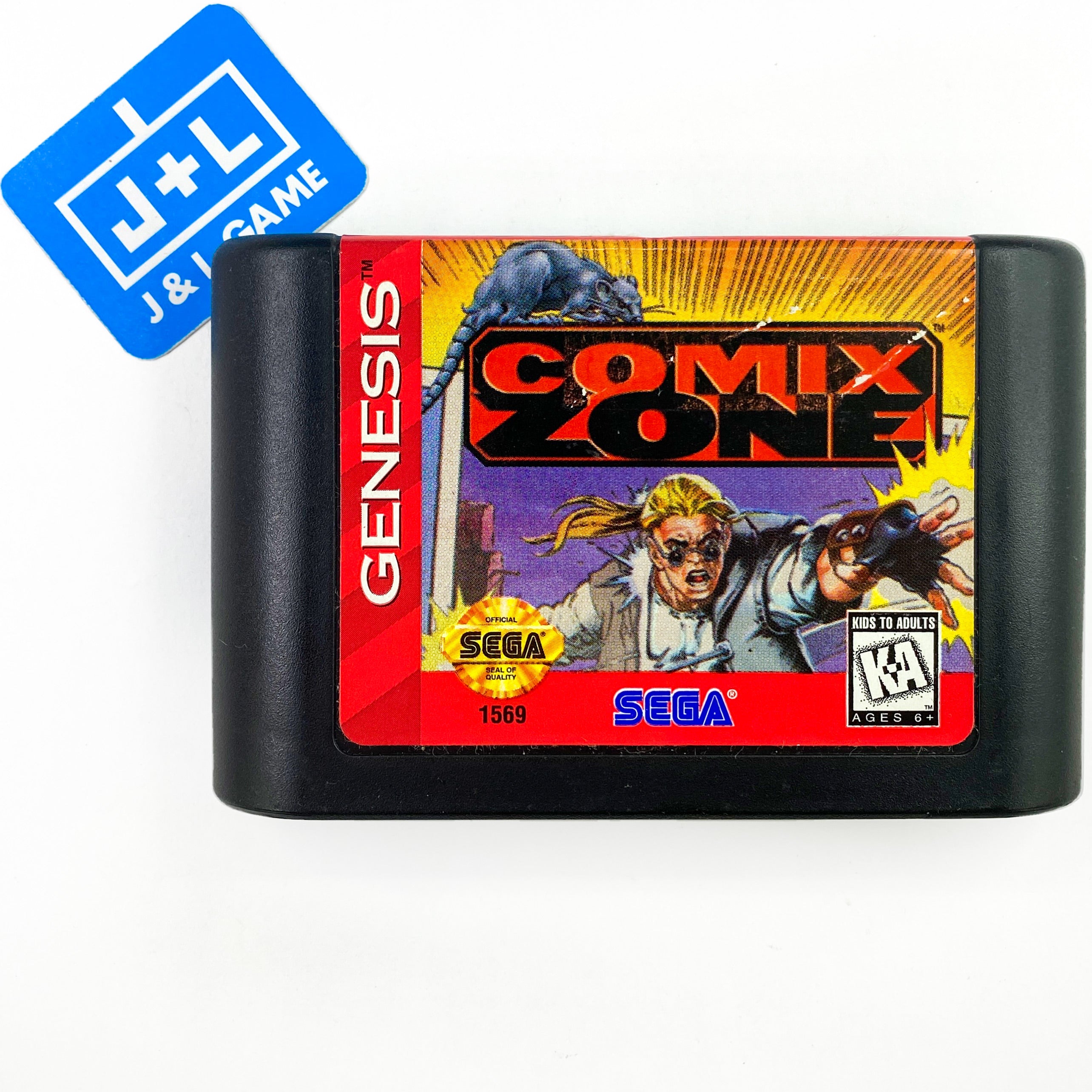 Comix Zone - (SG) SEGA Genesis [Pre-Owned] Video Games Sega   