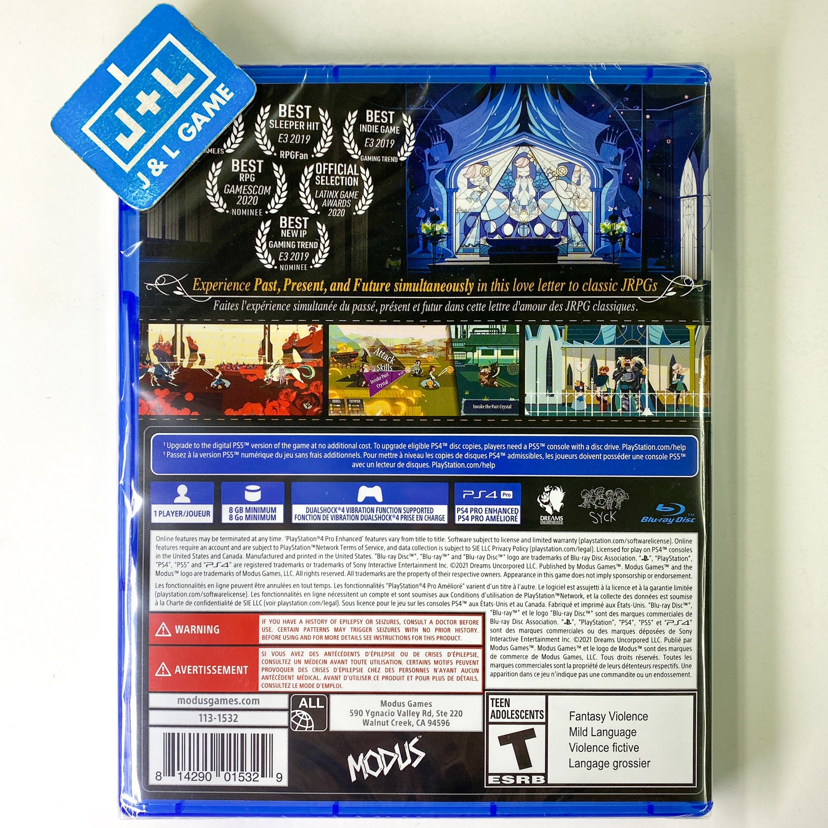 Cris Tales - PlayStation 4 Video Games Modus   