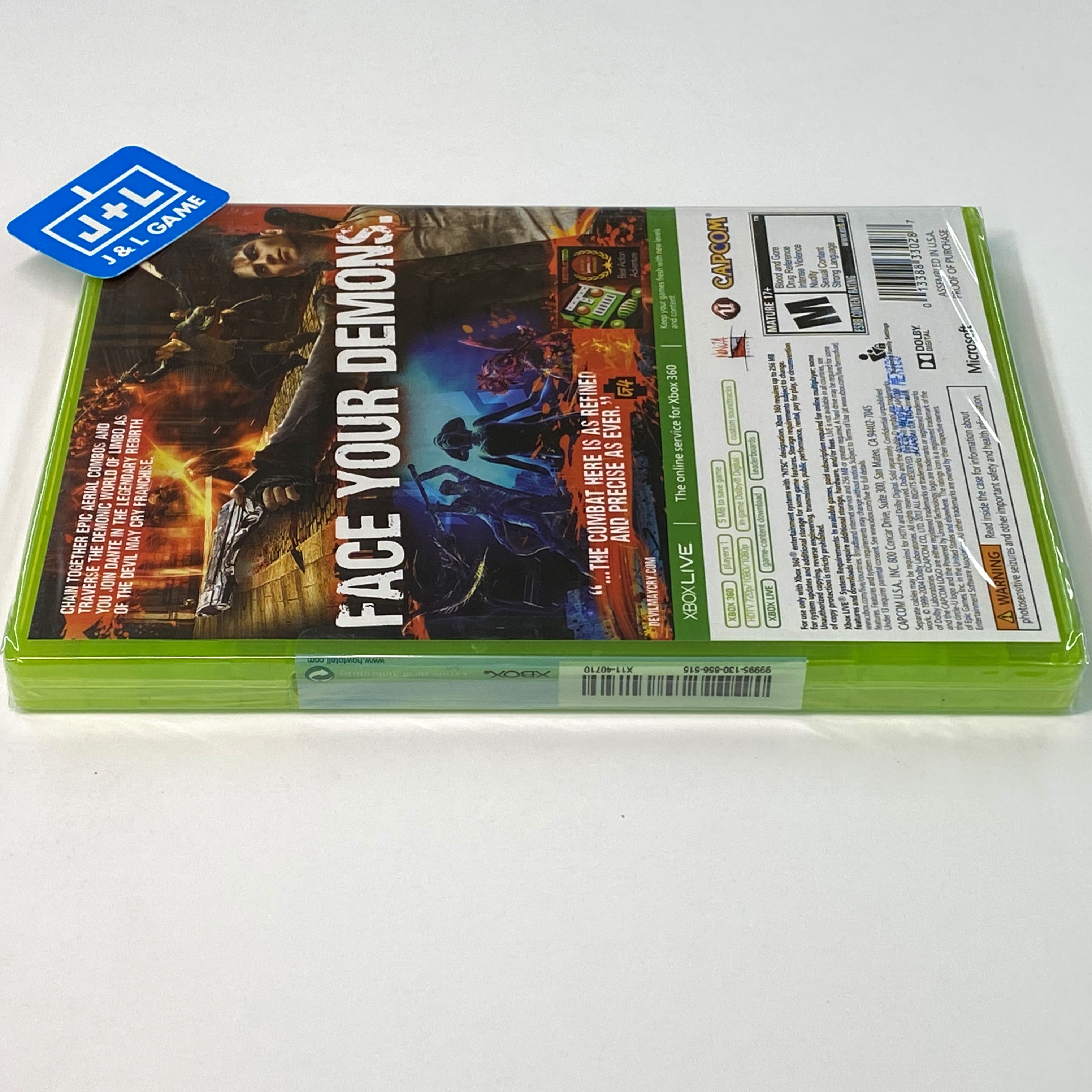 DMC: Devil May Cry - Xbox 360 Video Games Capcom   