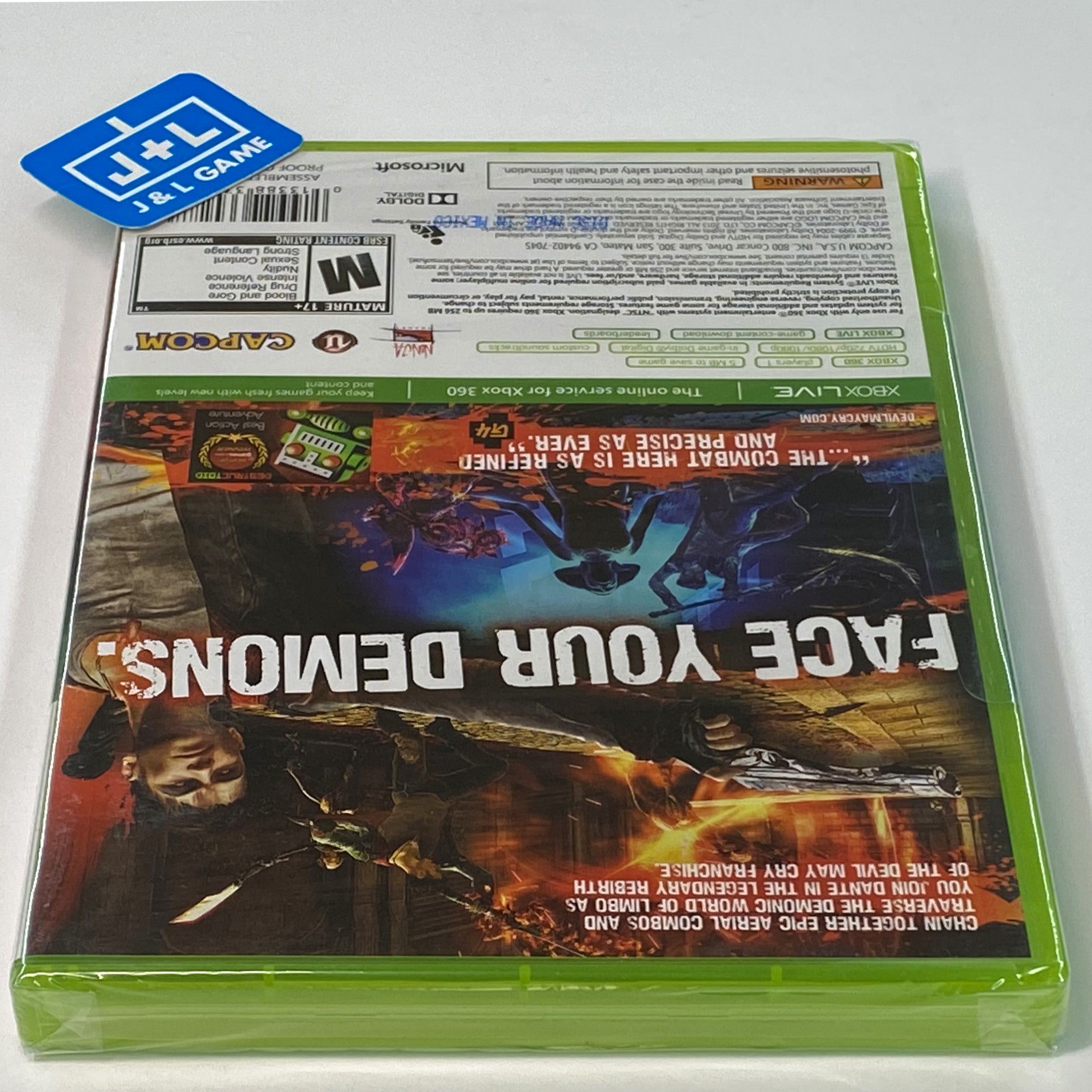 DMC: Devil May Cry - Xbox 360 Video Games Capcom   