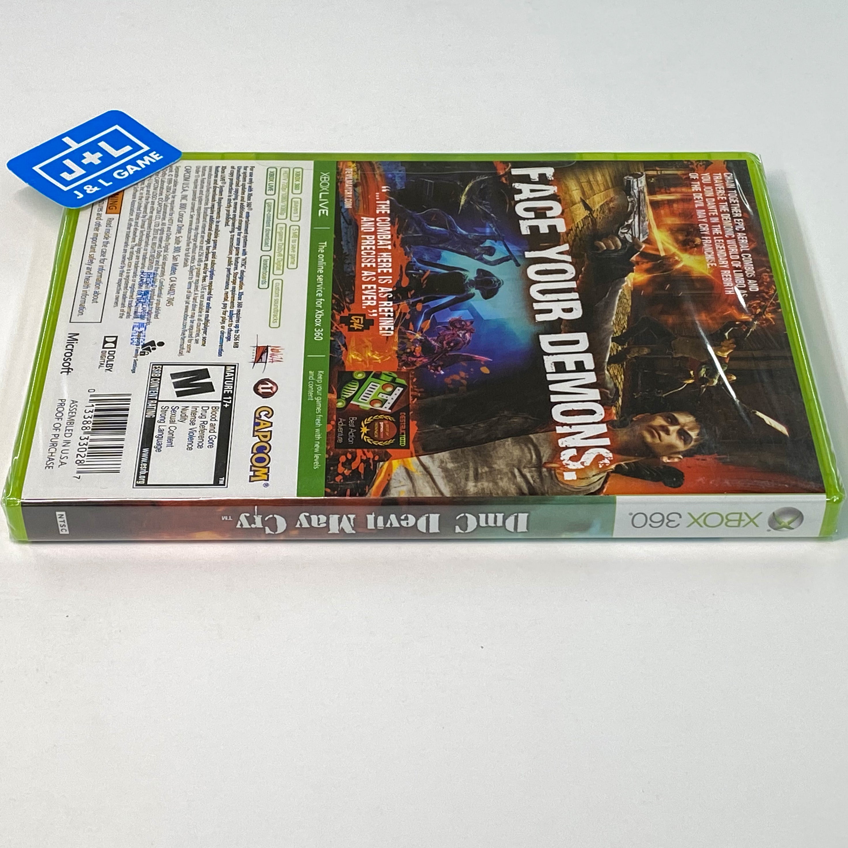DMC: Devil May Cry - Xbox 360 Video Games Capcom   