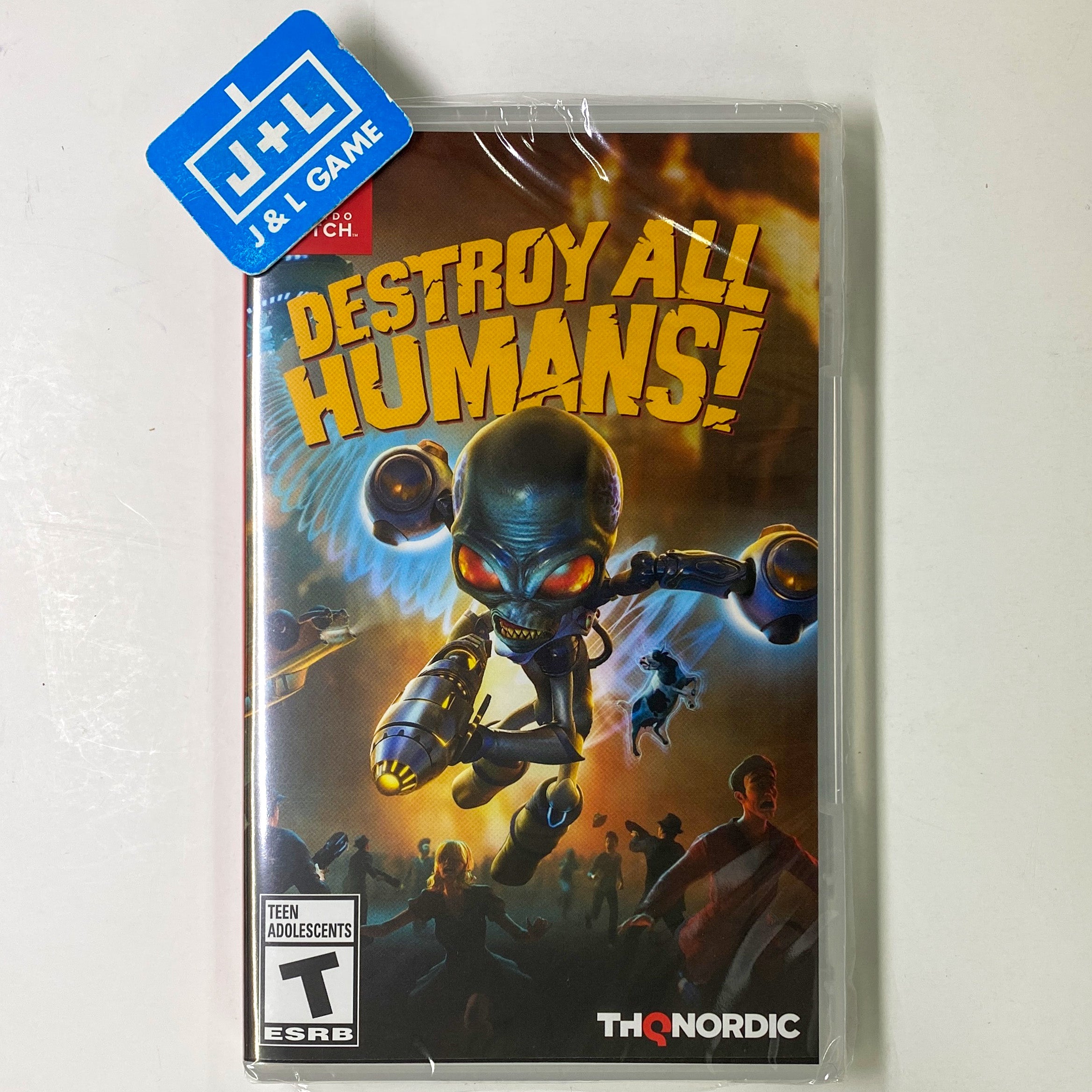 Destroy All Humans! - (NSW) Nintendo Switch Video Games THQ Nordic   