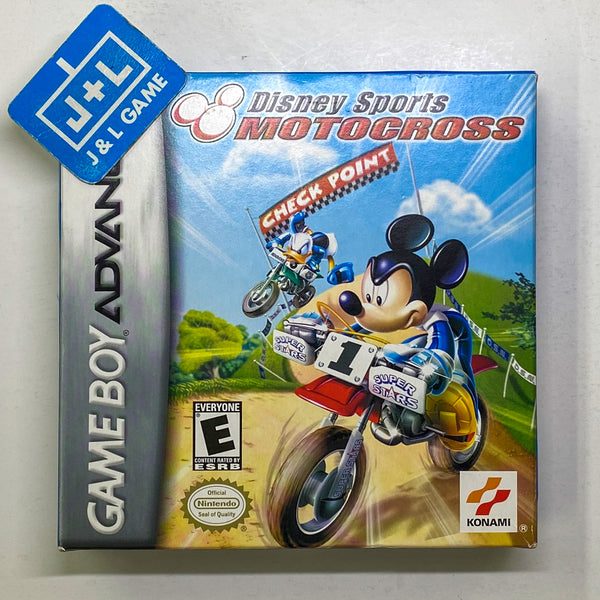GBA　ゲームボーイアドバンス　ディズニースポーツ　モトクロス Disney Sports: Motocross - (GBA) Game Boy Advance | J&L Game