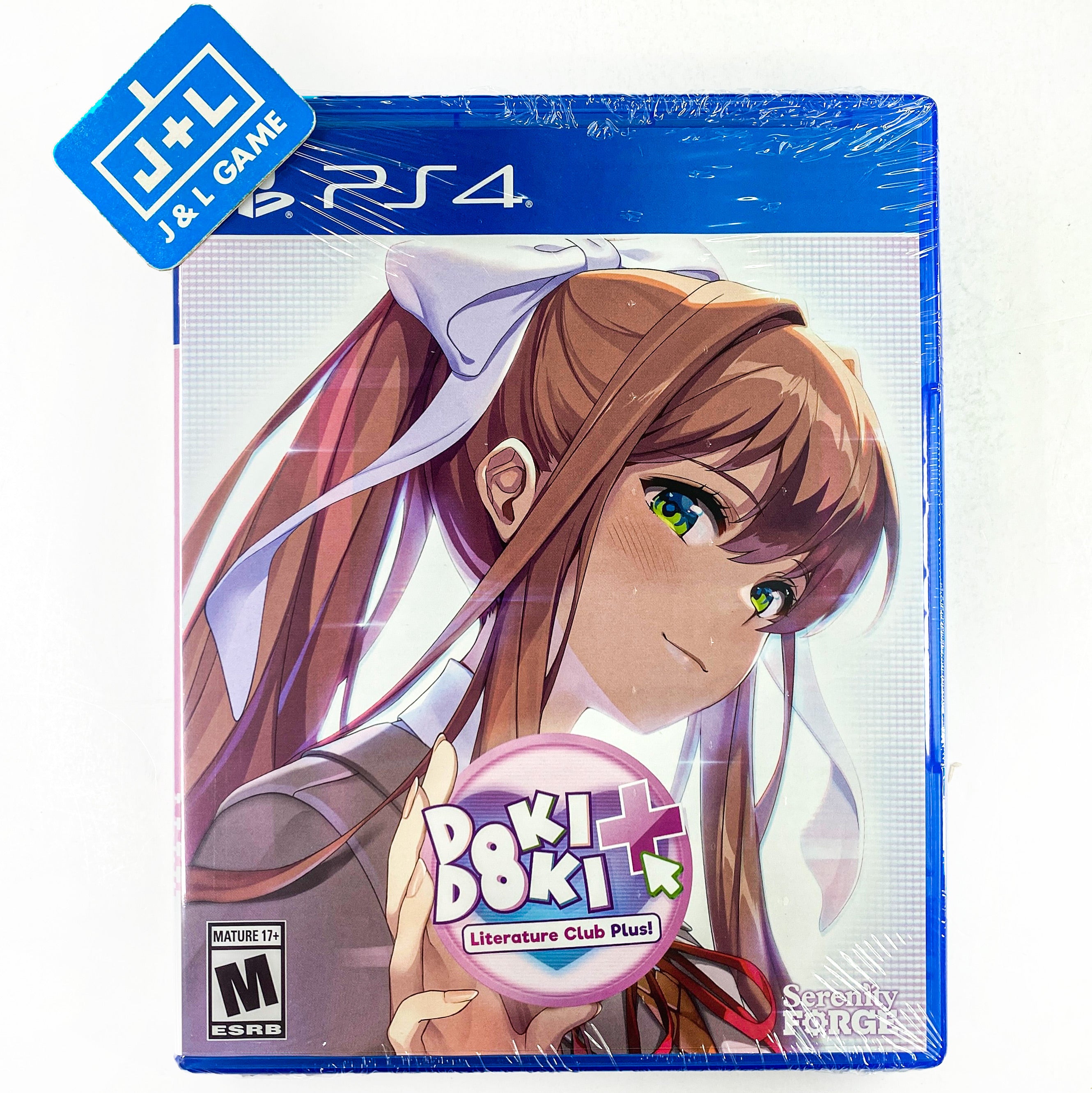 Doki Doki Literature Club Plus! Premium Physical Edition – (PS4) PlayStation 4 Video Games Serenity Forge   