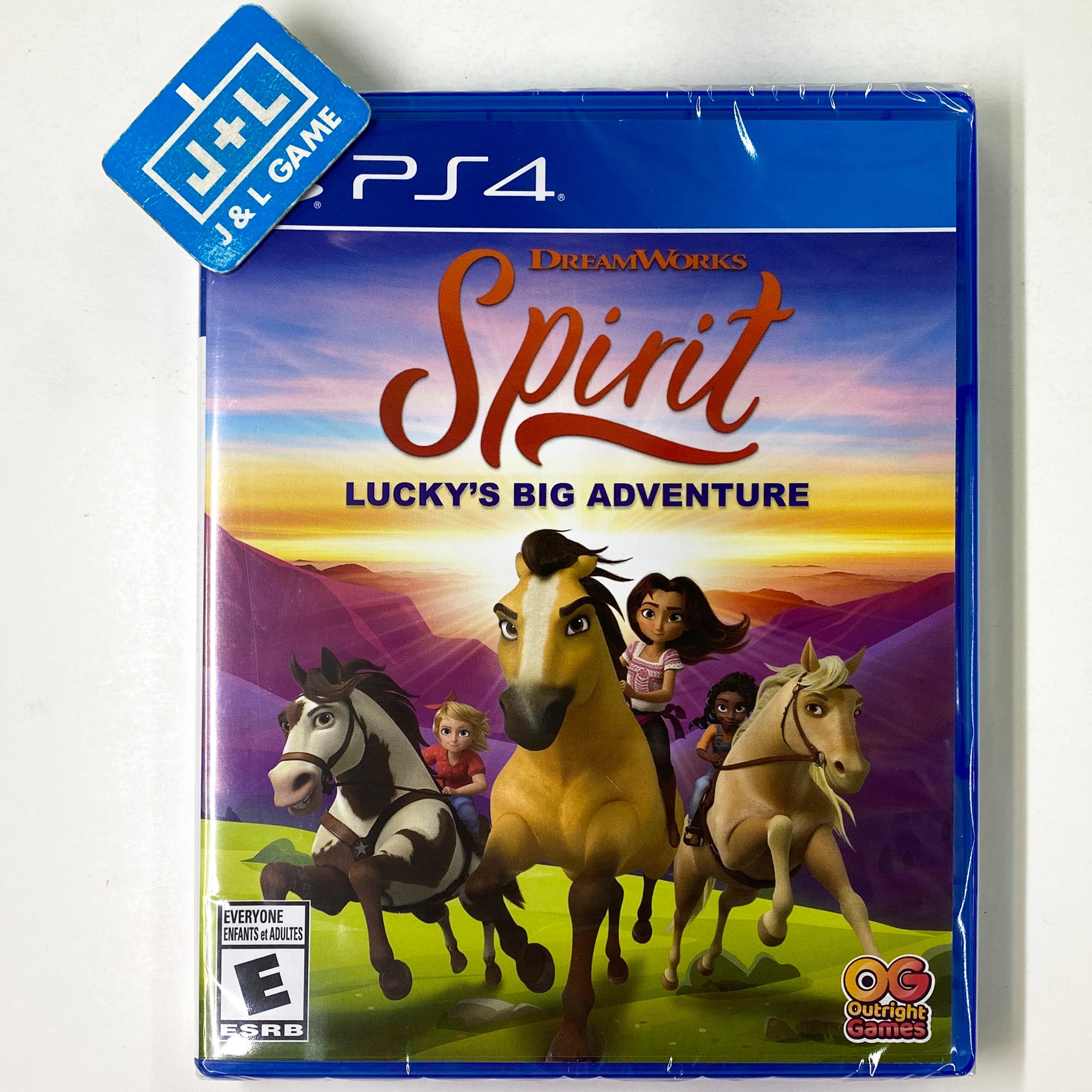Dreamworks Spirit Lucky's Big Adventure - (PS4) PlayStation 4 Video Games Outright Games   
