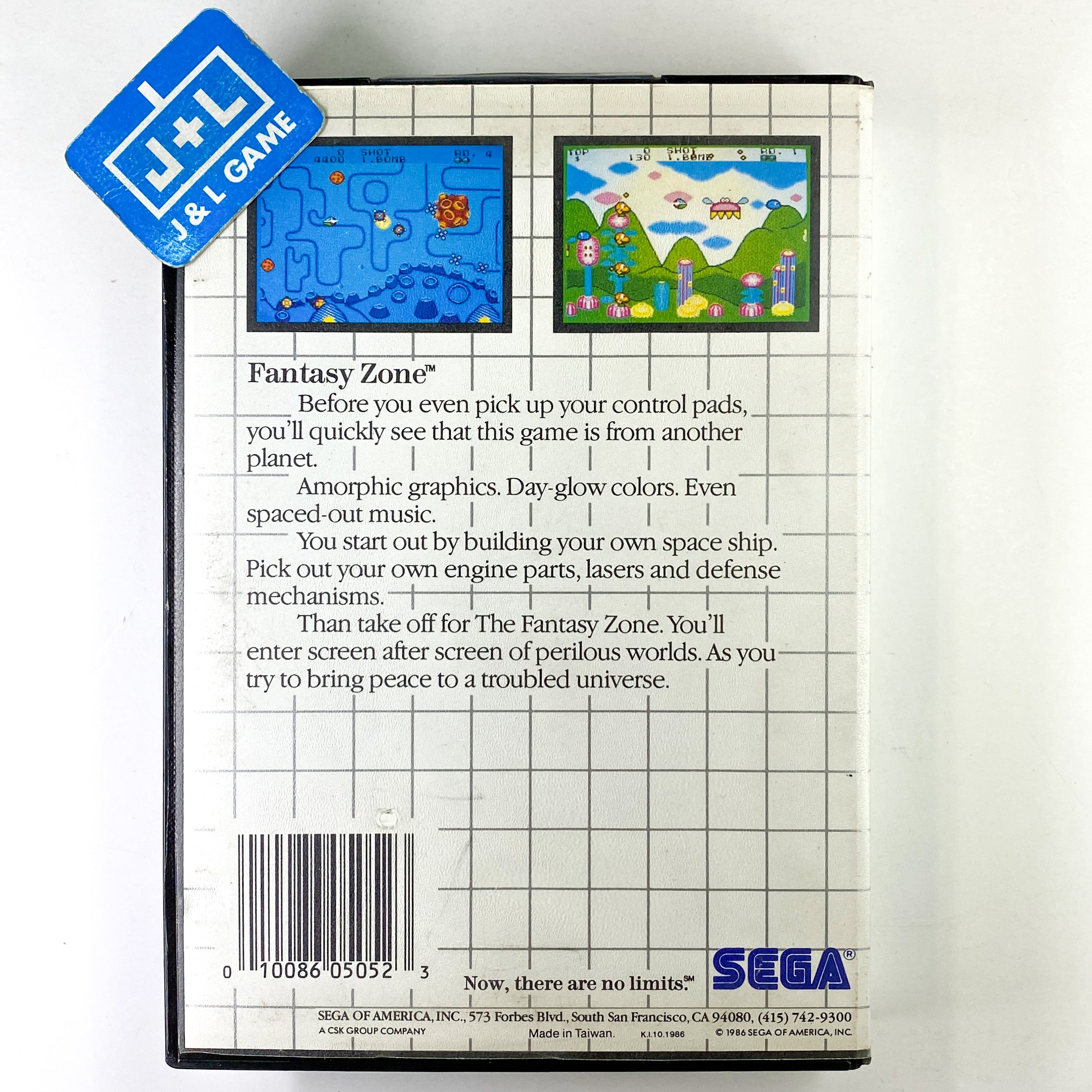 Fantasy Zone - SEGA Master System [Pre-Owned] Video Games Sega   