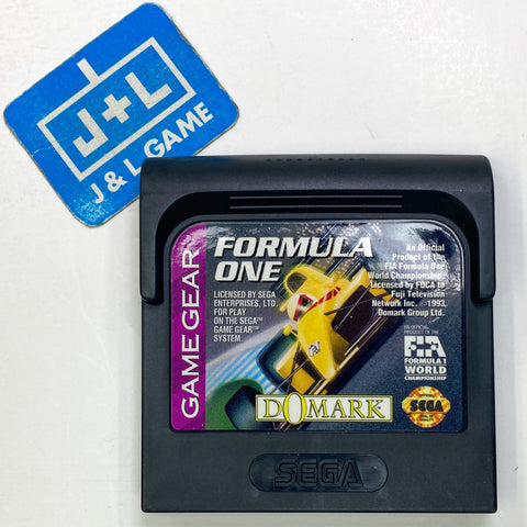 Formula One - SEGA GameGear [Pre-Owned] Video Games Domark   