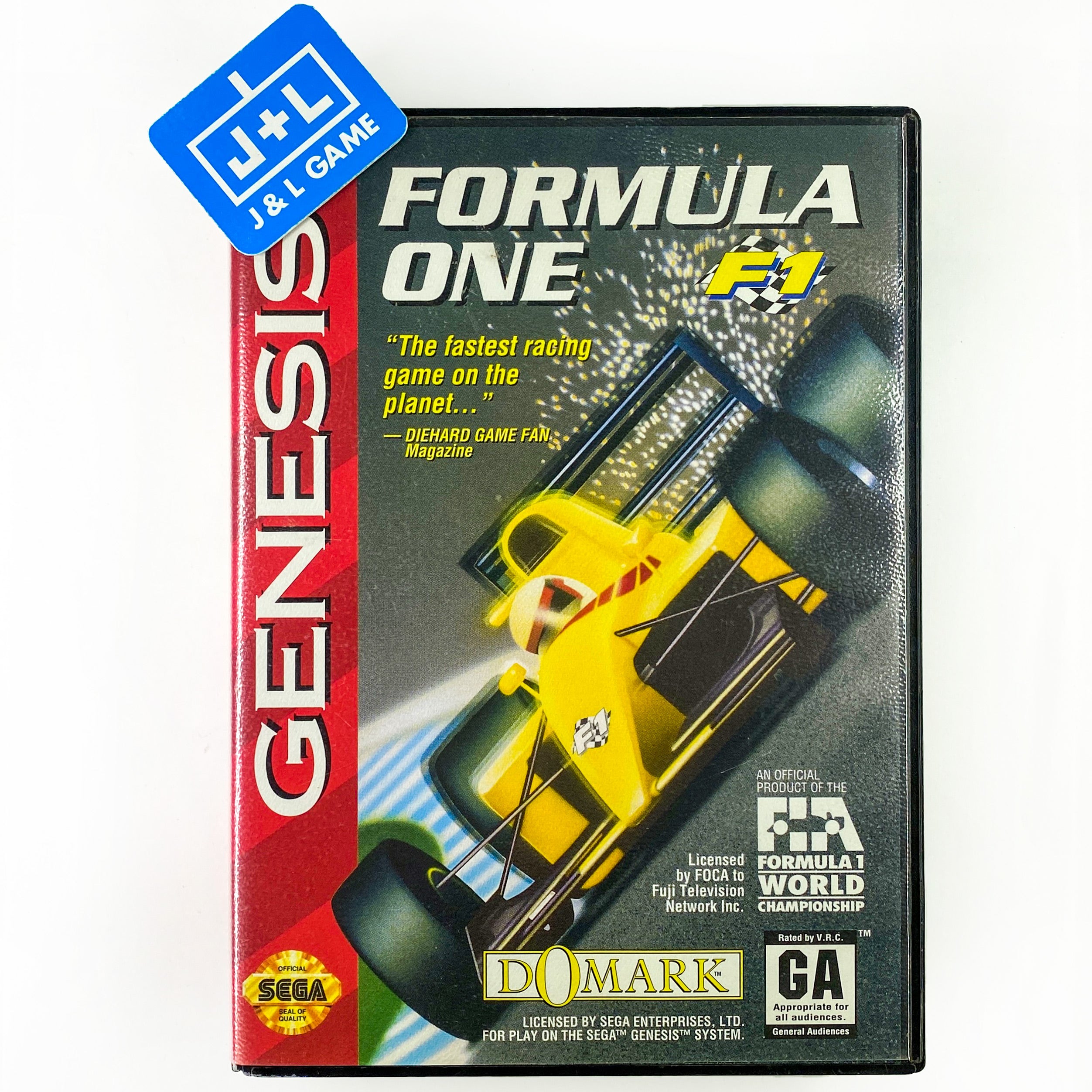 Formula One - SEGA Genesis [Pre-Owned] Video Games Tengen   