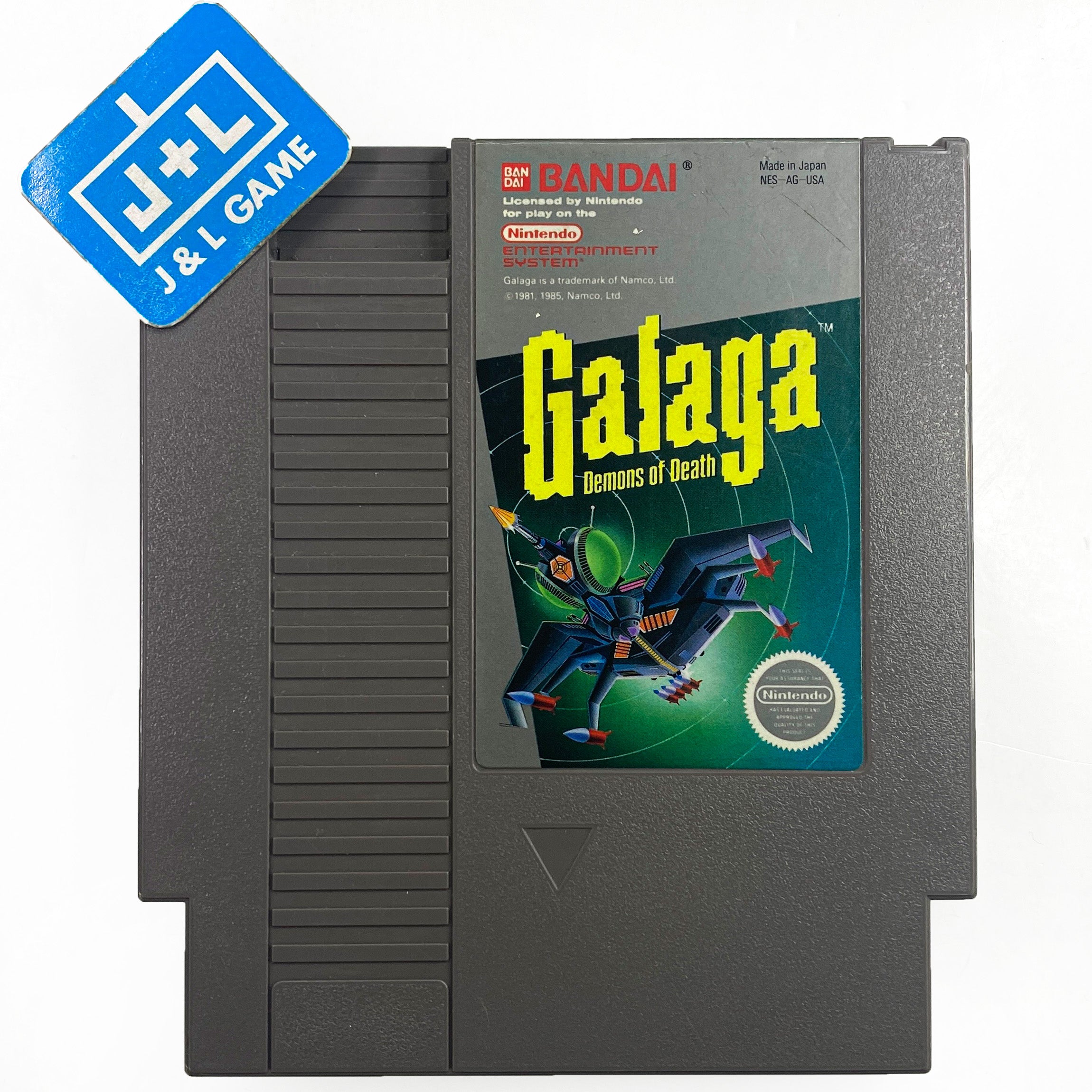 Galaga: Demons of Death - (NES) Nintendo Entertainment System [Pre-Owned] Video Games Bandai   