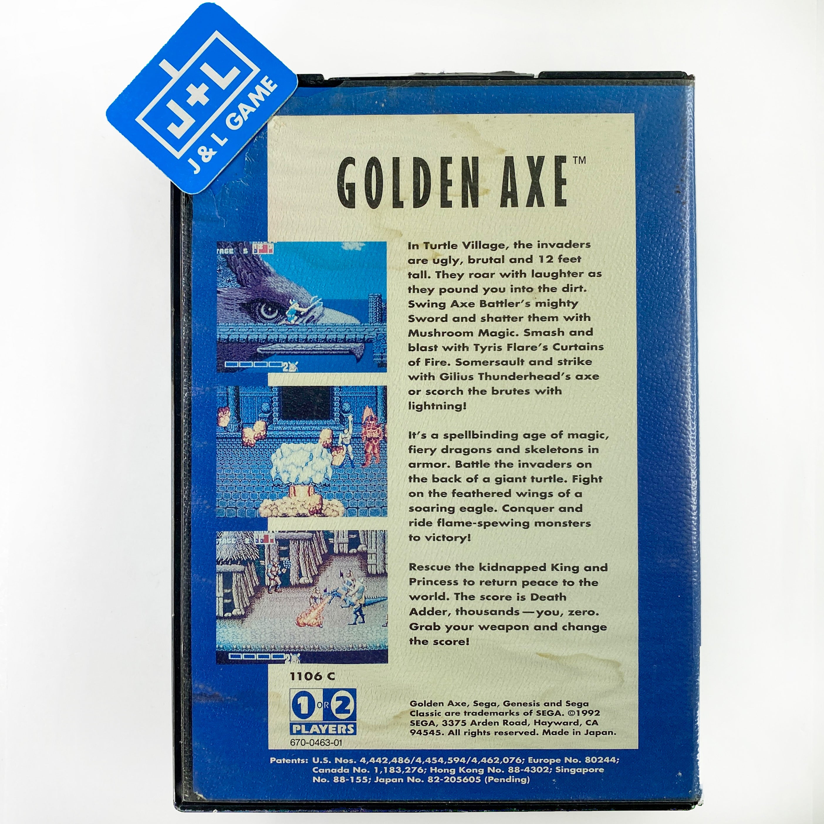 Golden Axe (Classic) - SEGA Genesis [Pre-Owned] Video Games Sega   
