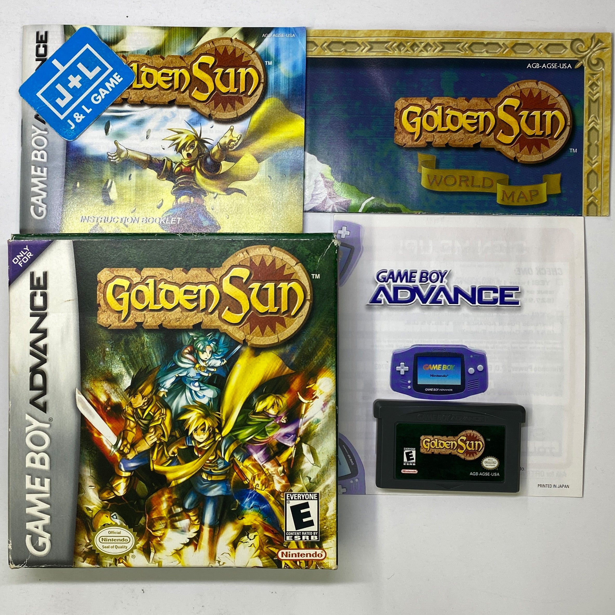 Golden Sun - (GBA) Game Boy Advance [Pre-Owned] Video Games Nintendo   