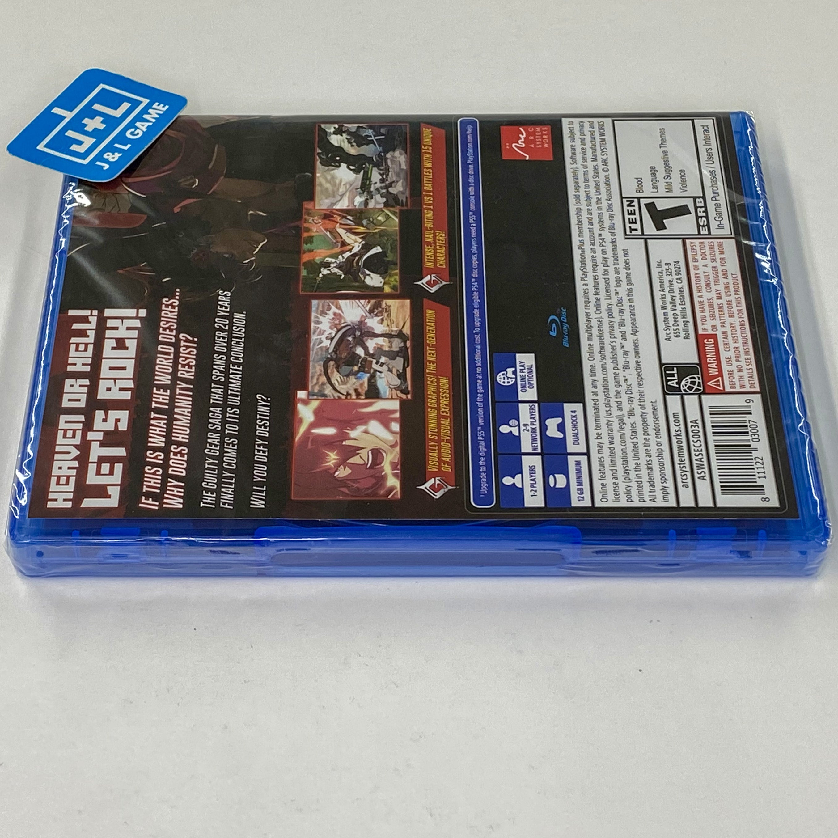 Guilty Gear -Strive- - (PS4) PlayStation 4 Video Games ARC SYSTEM WORKS   