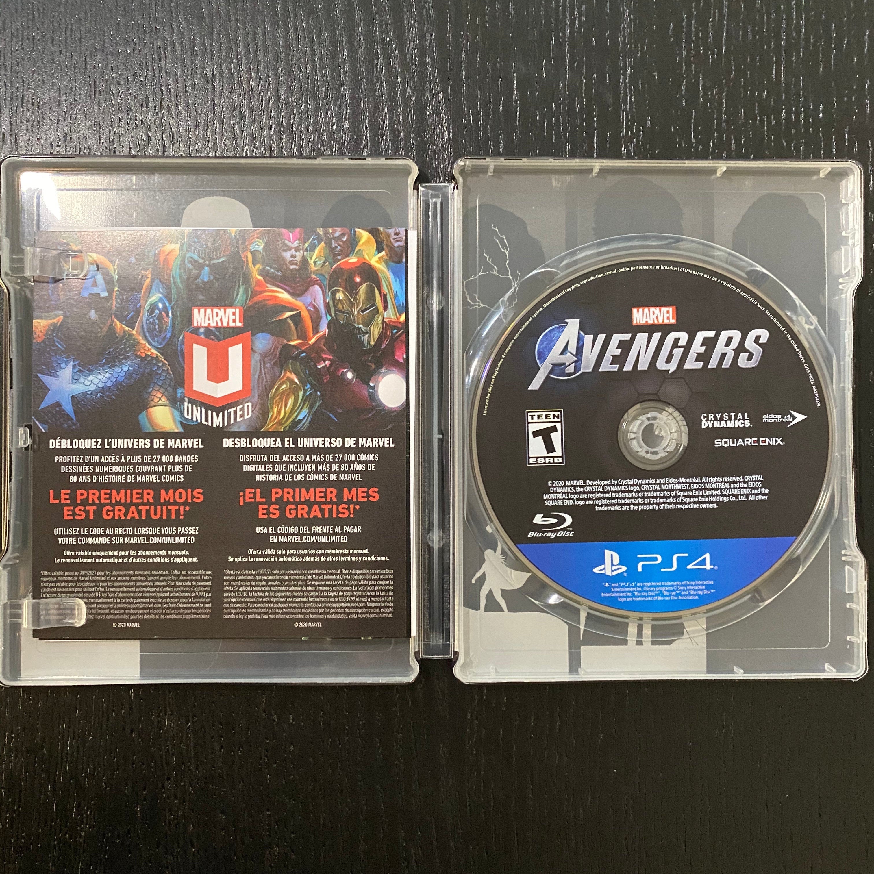 Marvel's Avengers: Earth's Mightiest Edition - (PS4) PlayStation 4 [UNBOXING] Video Games Square Enix   