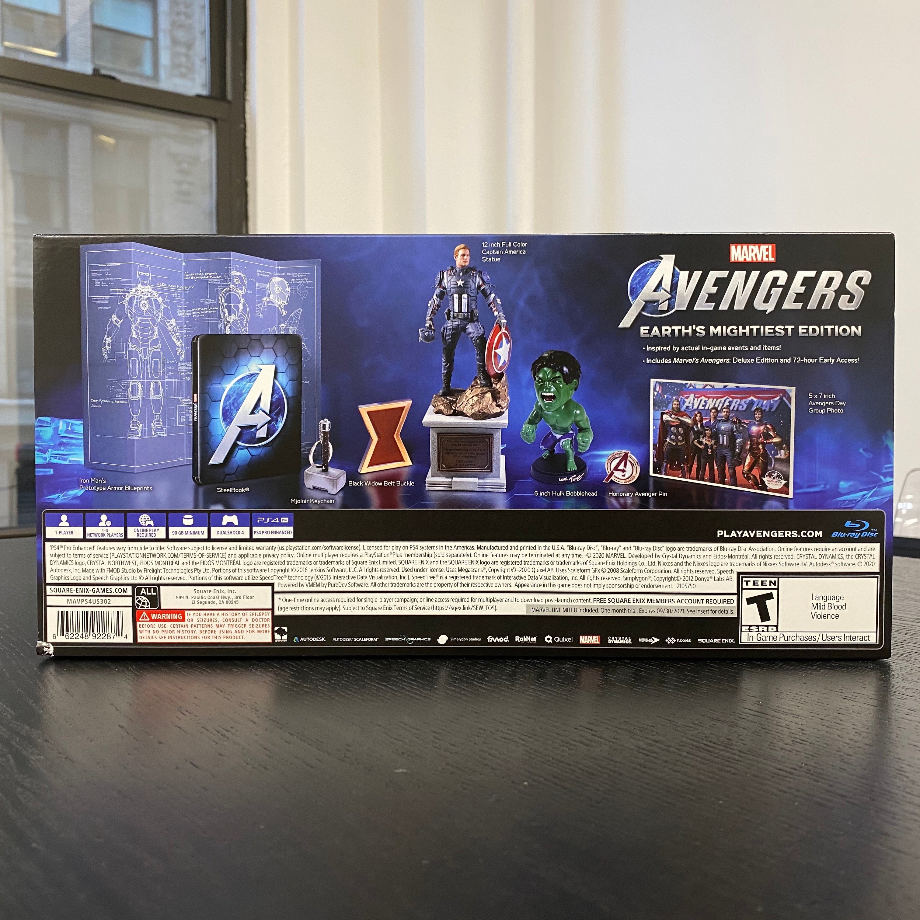 Marvel's Avengers: Earth's Mightiest Edition - (PS4) PlayStation 4 [UNBOXING] Video Games Square Enix   