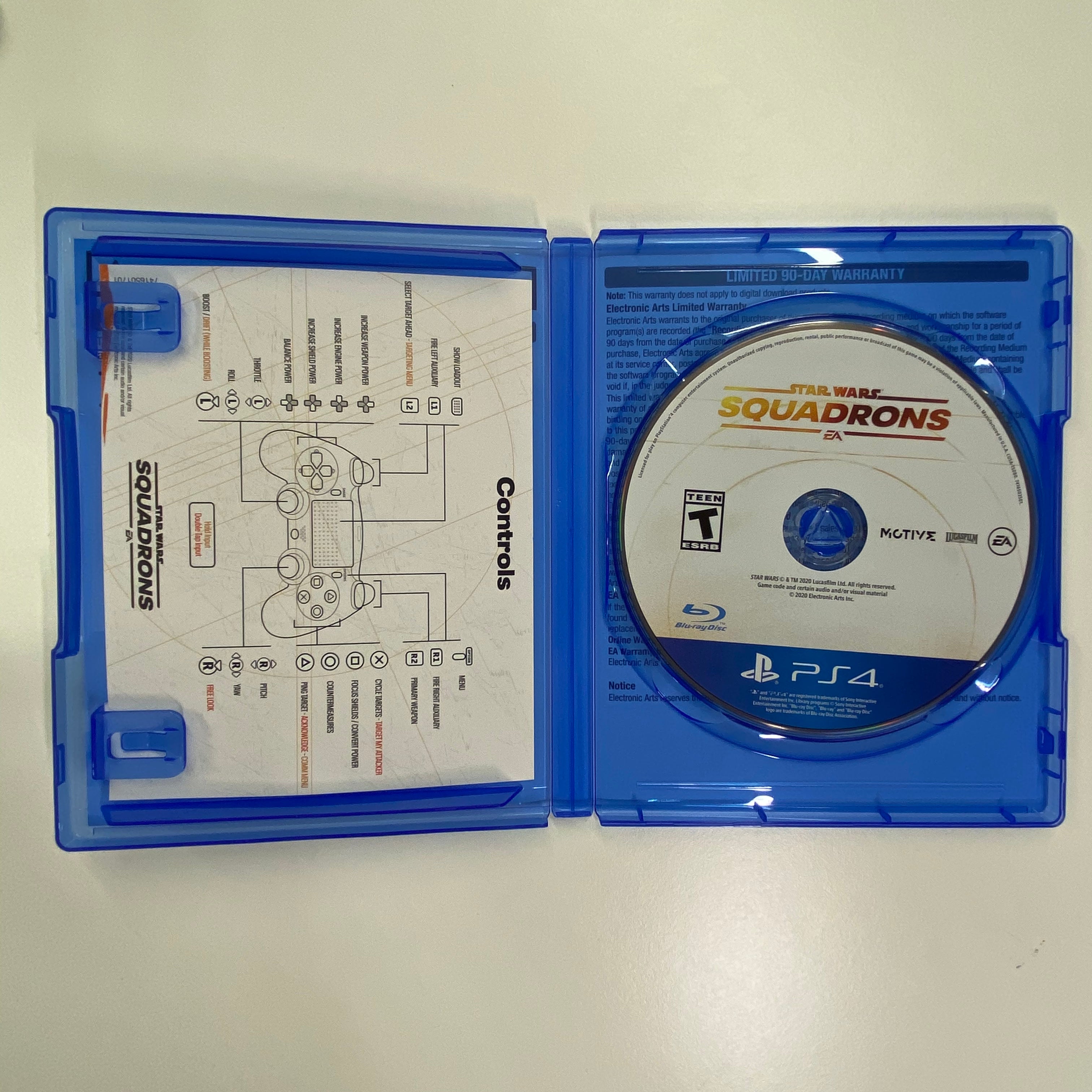 Star Wars: Squadrons - (PS4)  PlayStation 4 [UNBOXING] Video Games Electronic Arts   