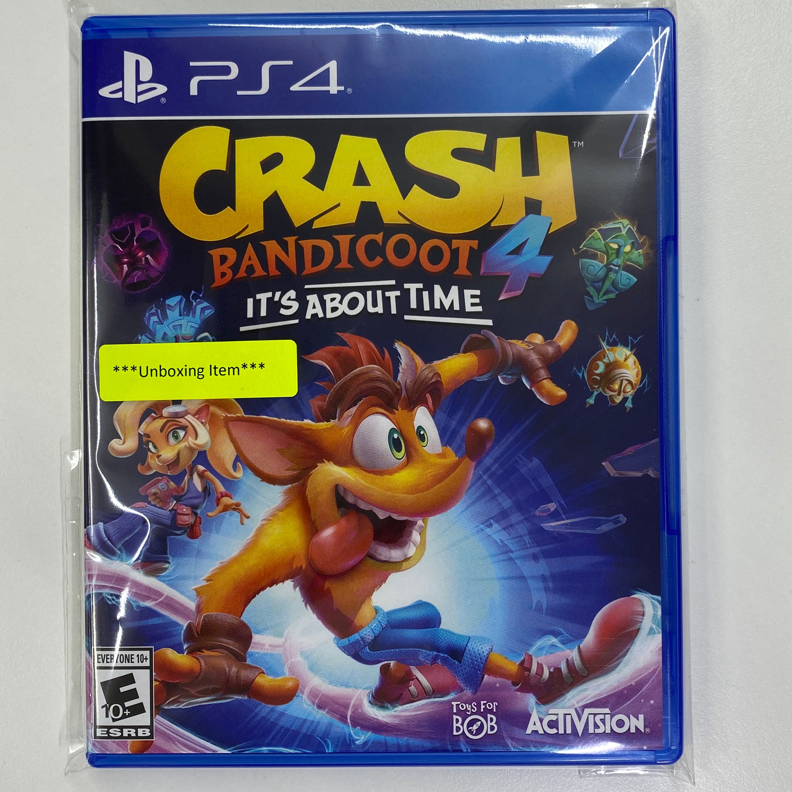 Crash 4: It's About Time - PS4 PlayStation 4 [UNBOXING] Video Games ACTIVISION   