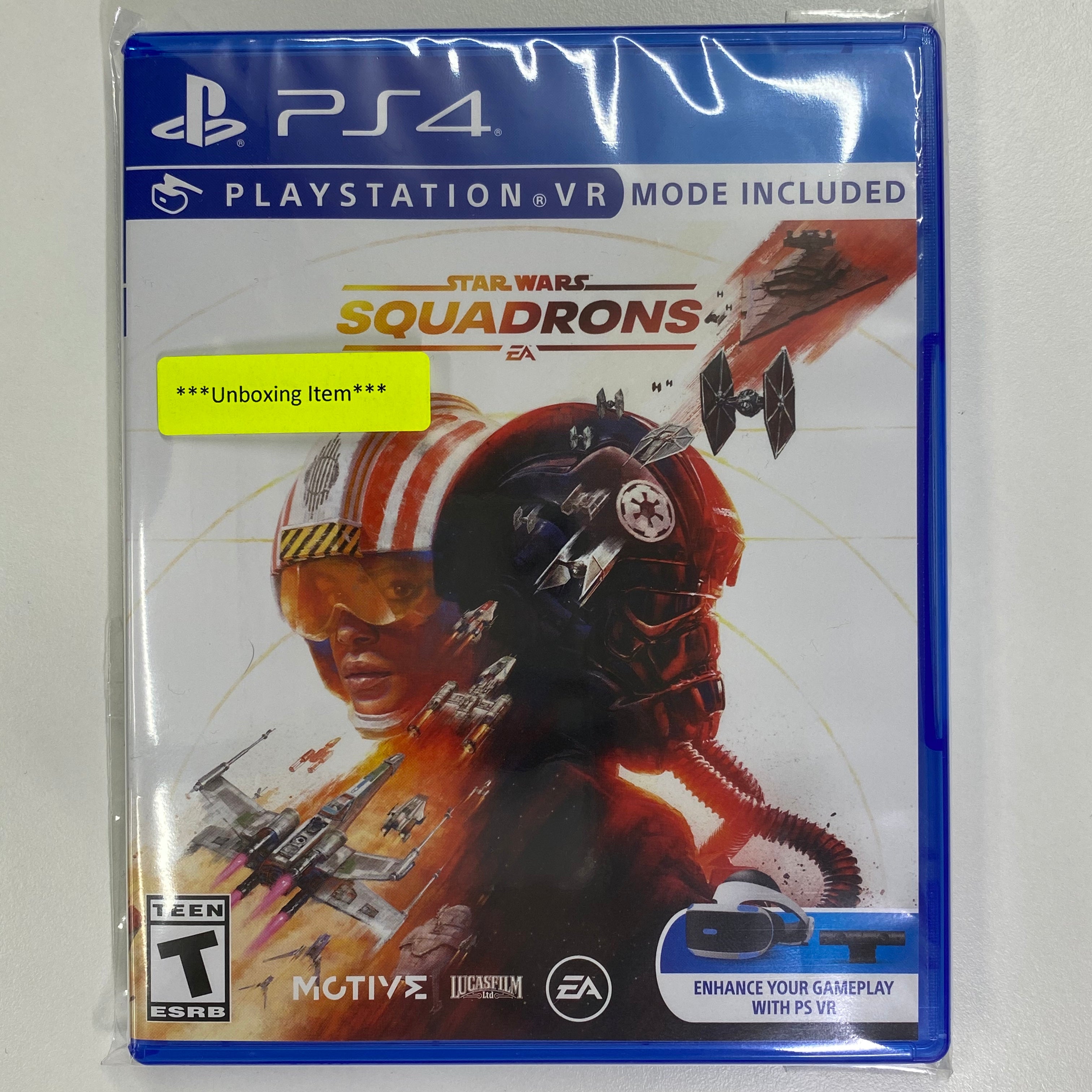Star Wars: Squadrons - (PS4)  PlayStation 4 [UNBOXING] Video Games Electronic Arts   