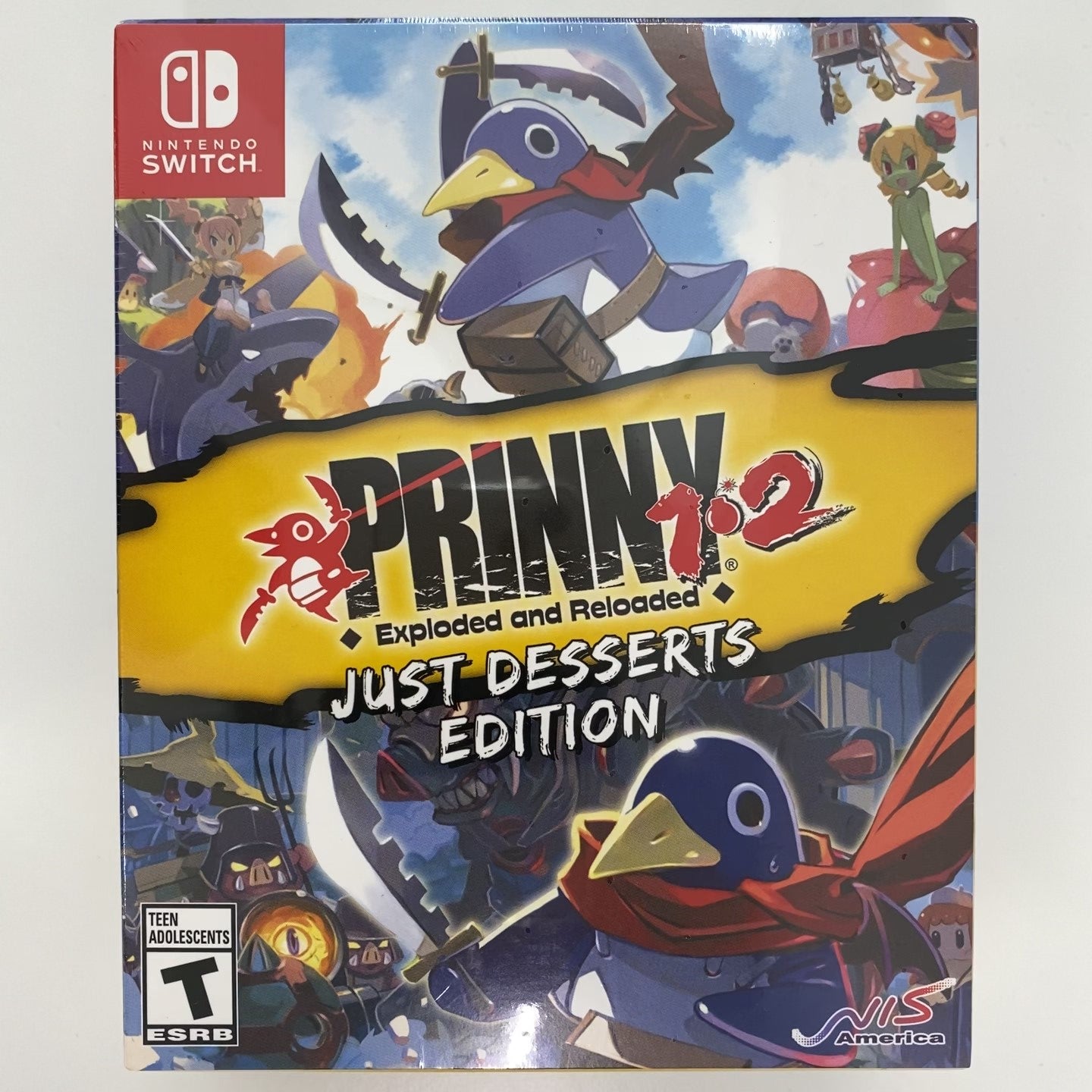 Prinny 1+2: Exploded and Reloaded (Just Desserts Edition) - (NSW) Nintendo Switch [UNBOXING] Video Games NIS America   