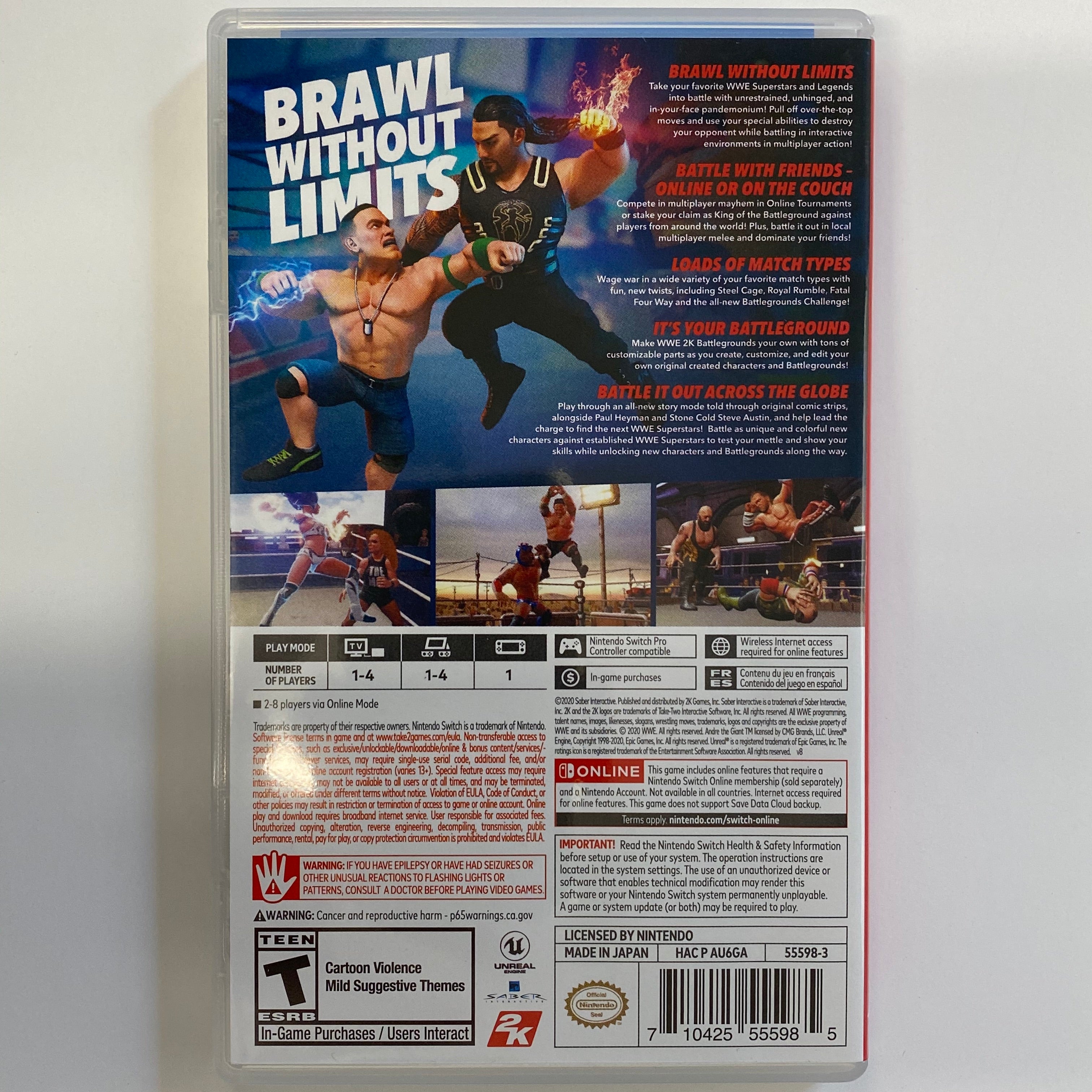 WWE 2K Battlegrounds - (NSW) Nintendo Switch [UNBOXING] Video Games 2K   