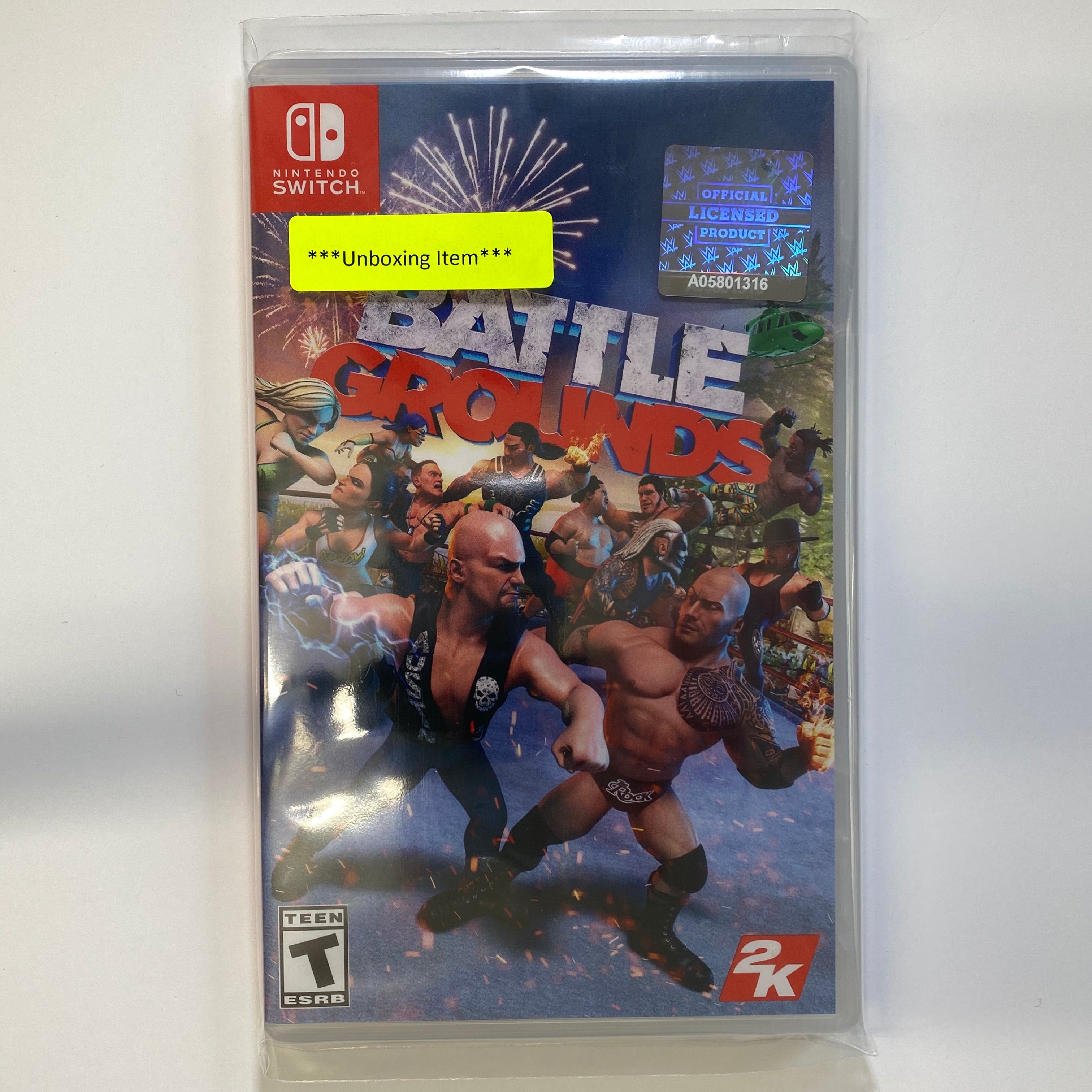 WWE 2K Battlegrounds - (NSW) Nintendo Switch [UNBOXING] Video Games 2K   