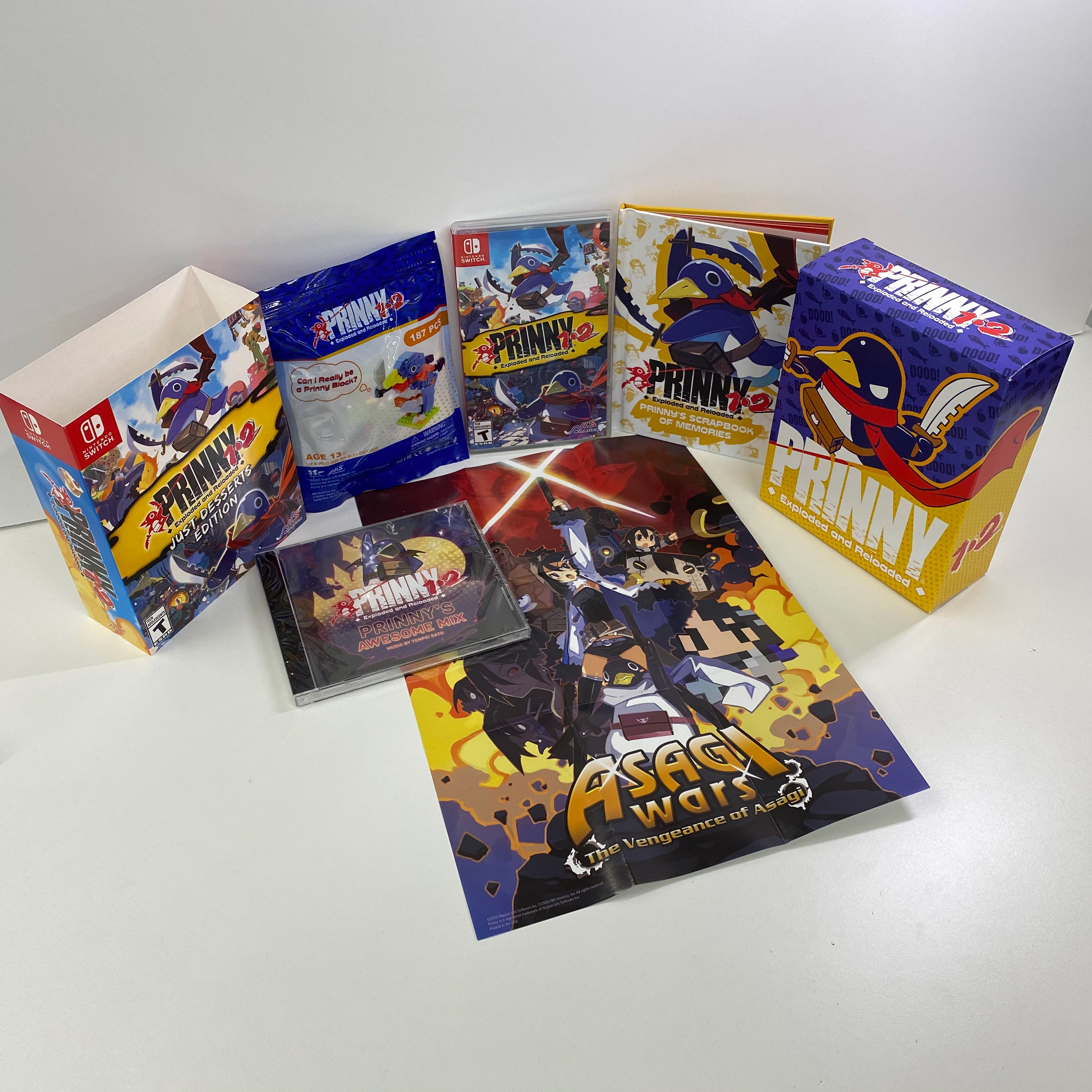 Prinny 1+2: Exploded and Reloaded (Just Desserts Edition) - (NSW) Nintendo Switch [UNBOXING] Video Games NIS America   