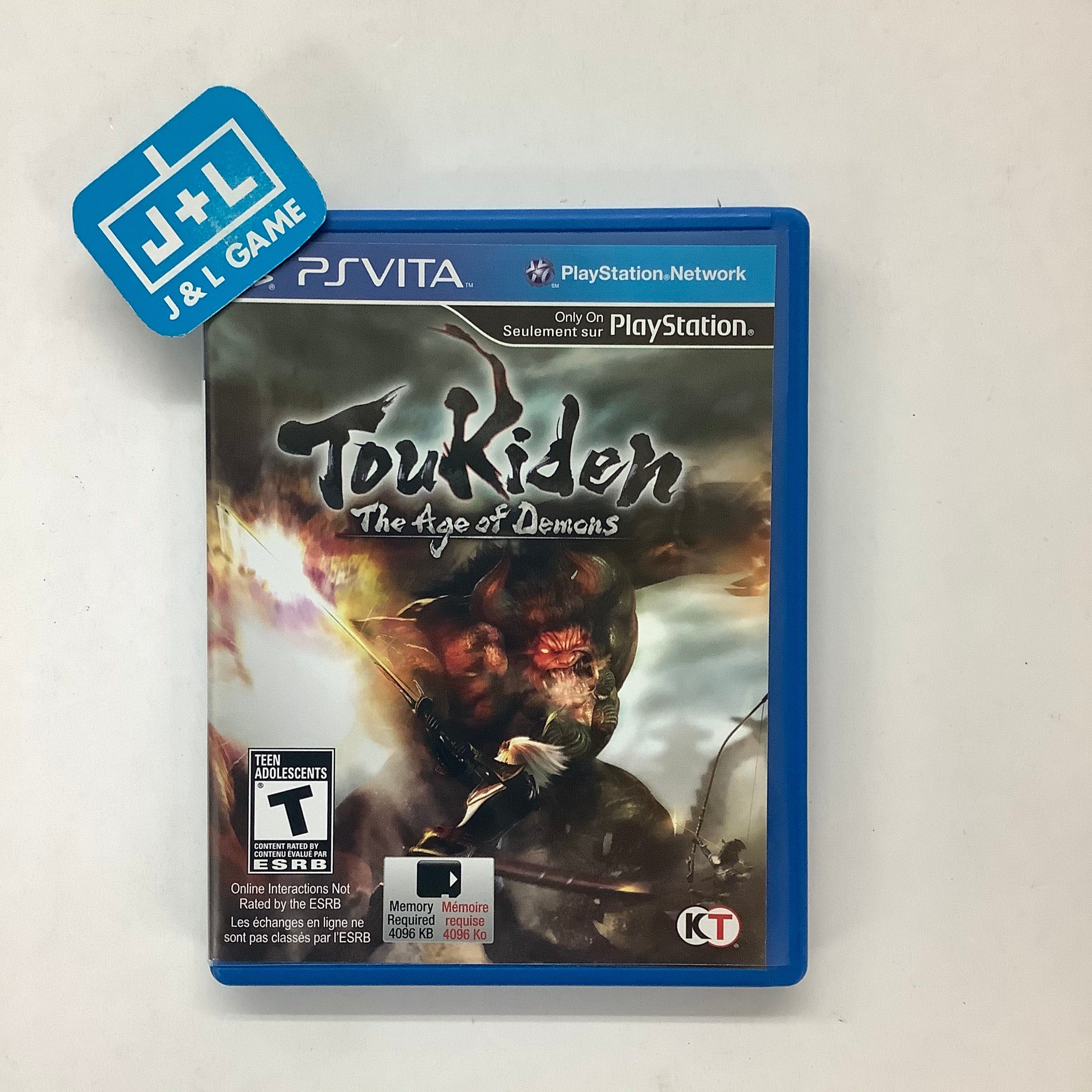 Toukiden: The Age of Demons - (PSV) PlayStation Vita [Pre-Owned] Video Games Tecmo Koei   