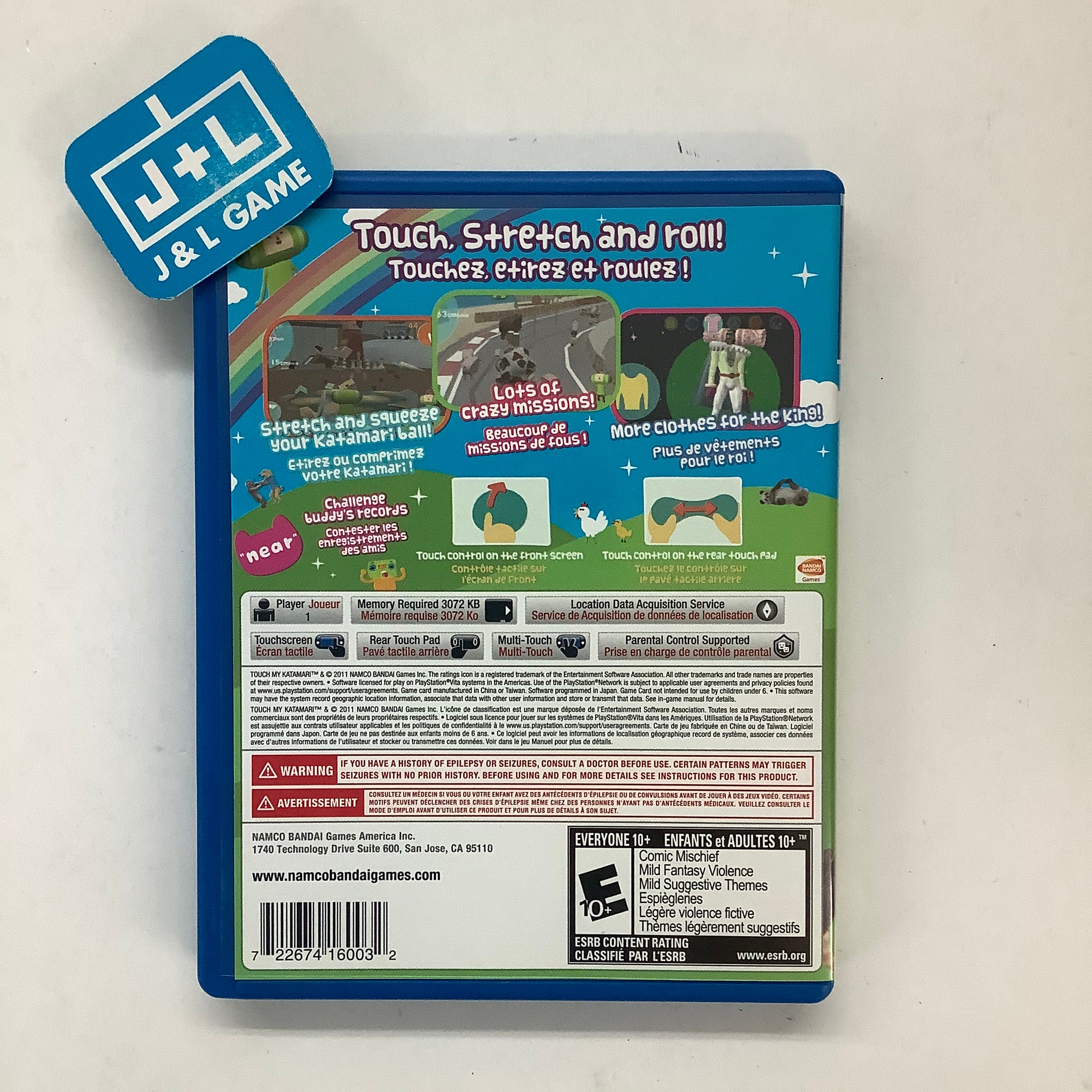 Touch My Katamari - (PSV) PlayStation Vita [Pre-Owned] Video Games BANDAI NAMCO Entertainment   