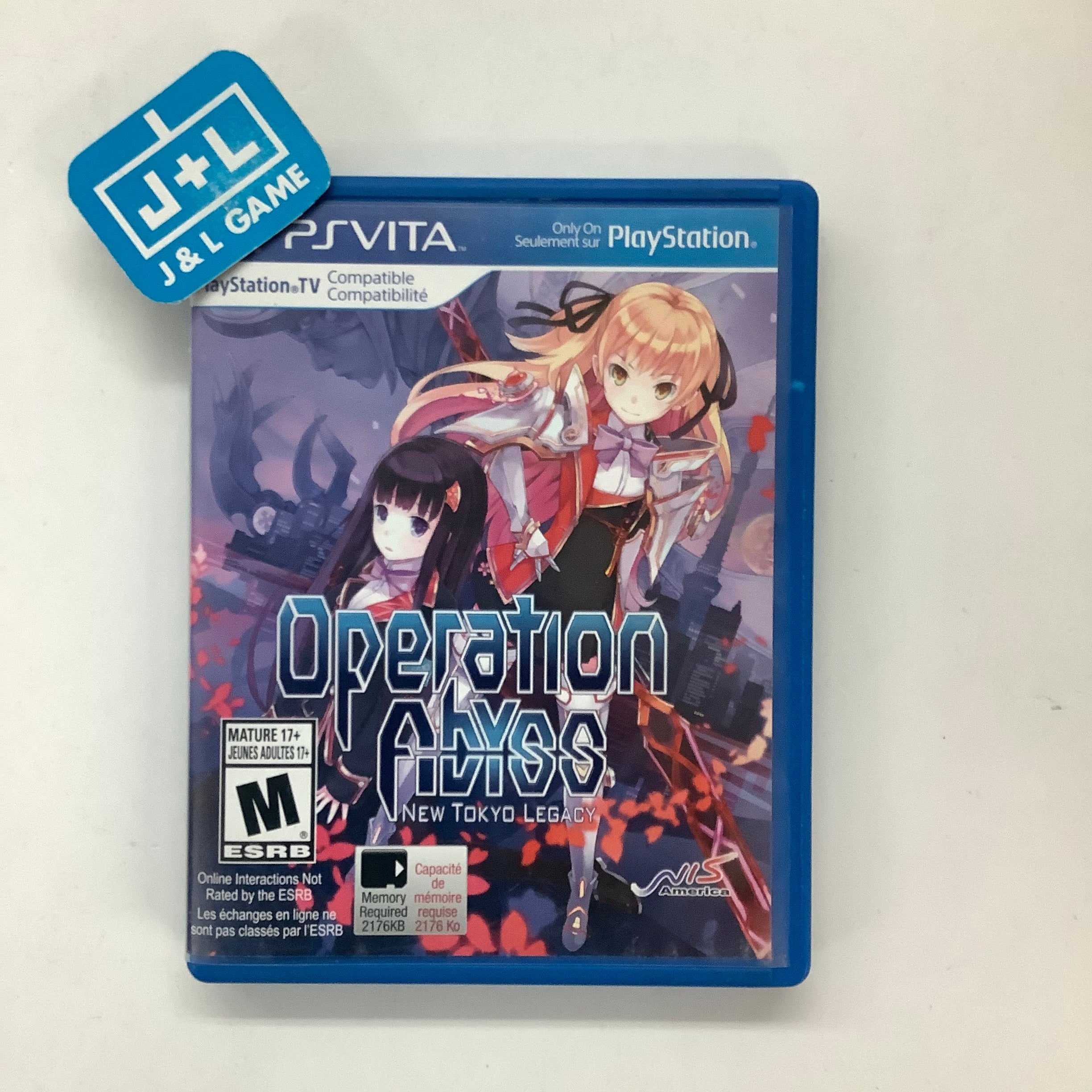 Operation Abyss: New Tokyo Legacy - (PSV) PlayStation Vita [Pre-Owned] Video Games NIS America   