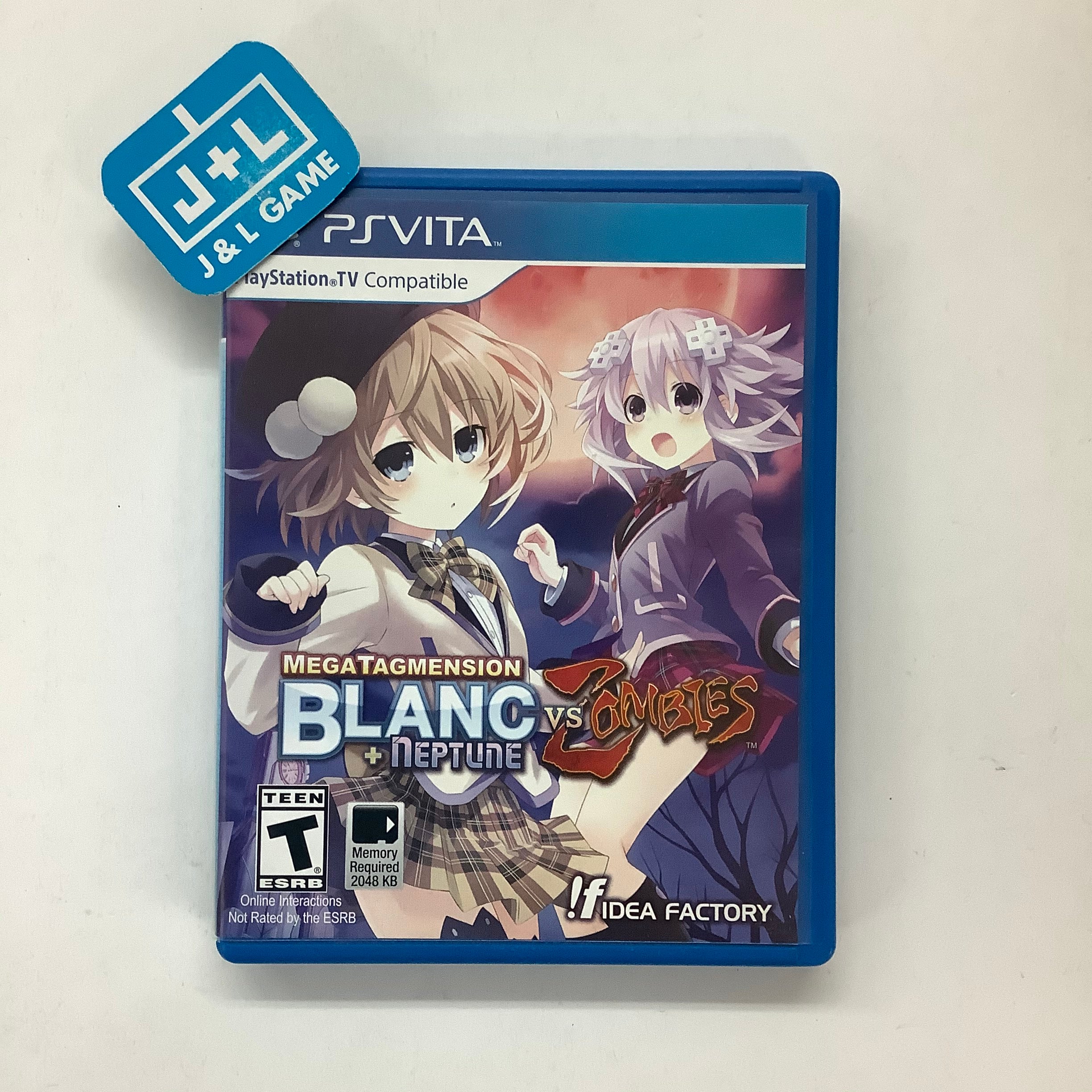 MegaTagmension Blanc + Neptune VS Zombies - (PSV) PlayStation Vita [Pre-Owned] Video Games Idea Factory   