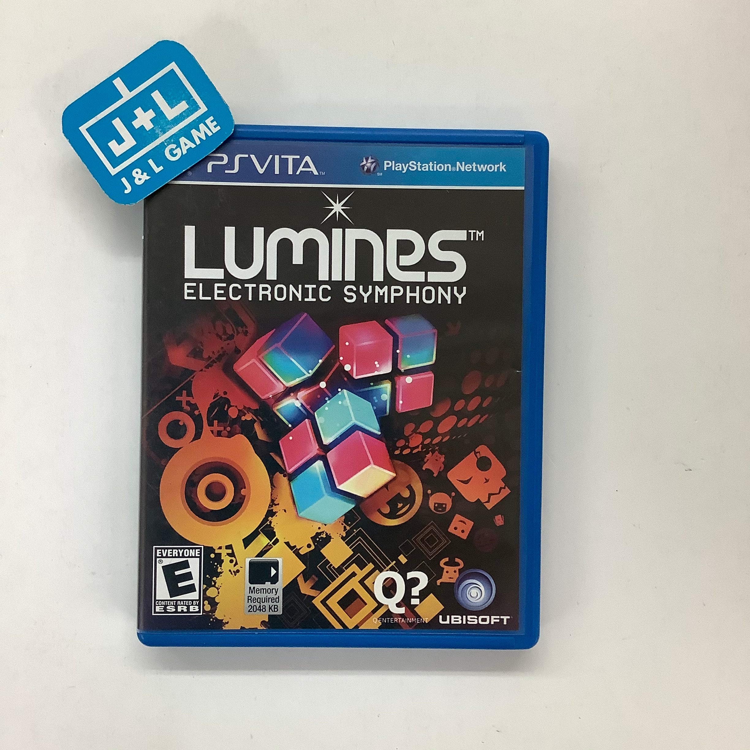 Lumines: Electronic Symphony - (PSV) PlayStation Vita [Pre-Owned] Video Games Ubisoft   