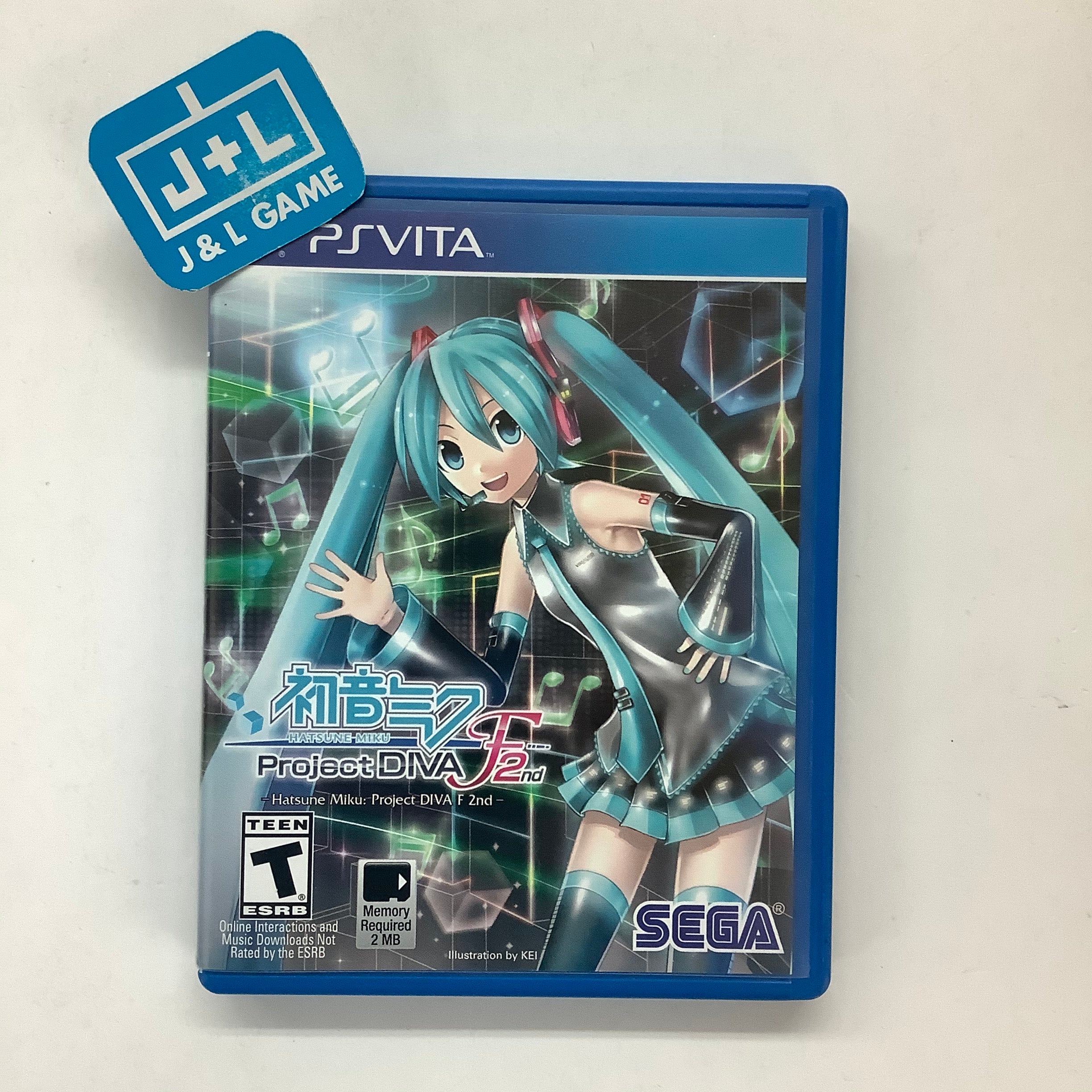 Hatsune Miku: Project Diva F 2nd - (PSV) PlayStation Vita [Pre-Owned] Video Games Sega   