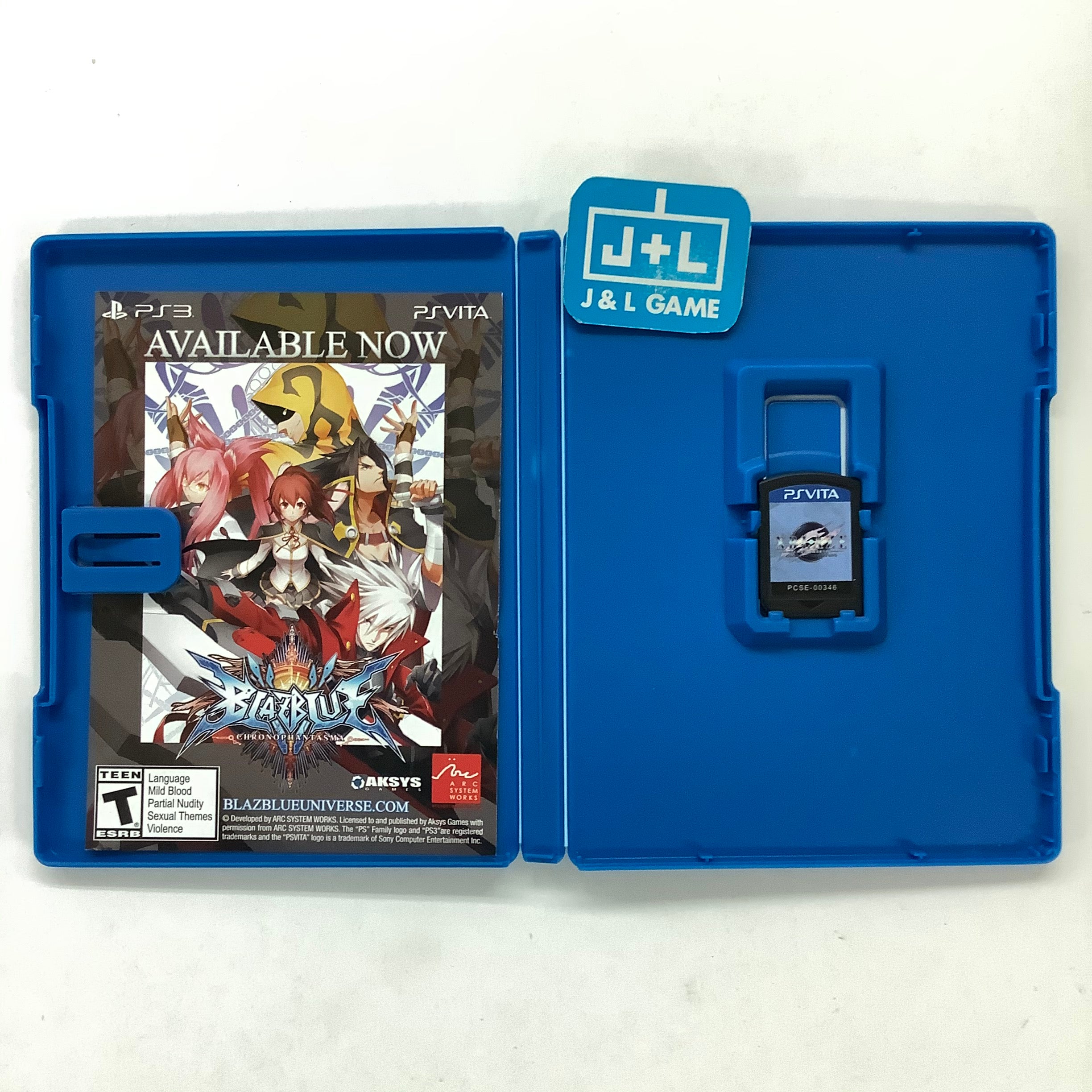 XBLAZE Code: Embryo - (PSV) PlayStation Vita [Pre-Owned] Video Games Aksys Games   