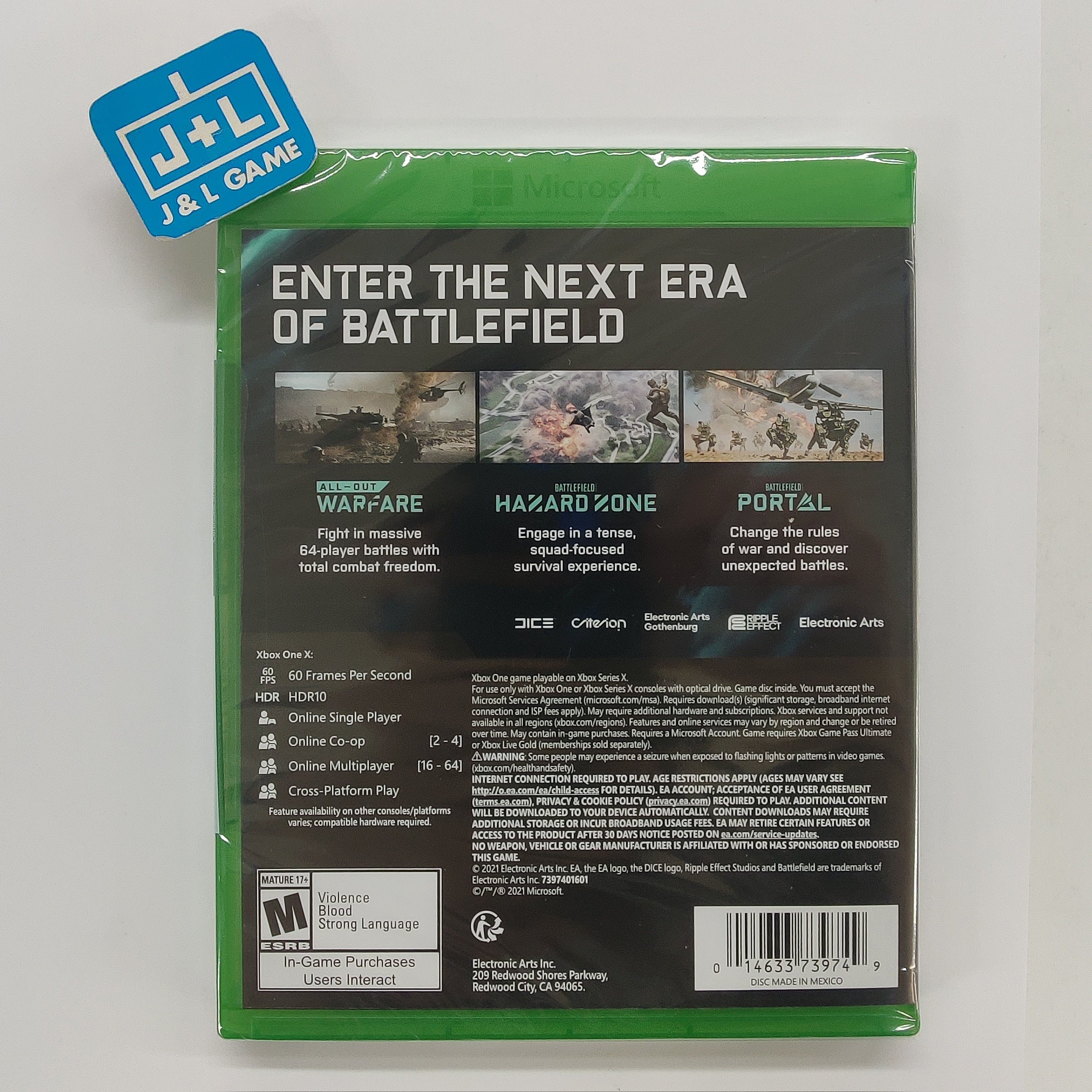 Battlefield 2042 - (XSX) Xbox Series X Video Games Electronic Arts   