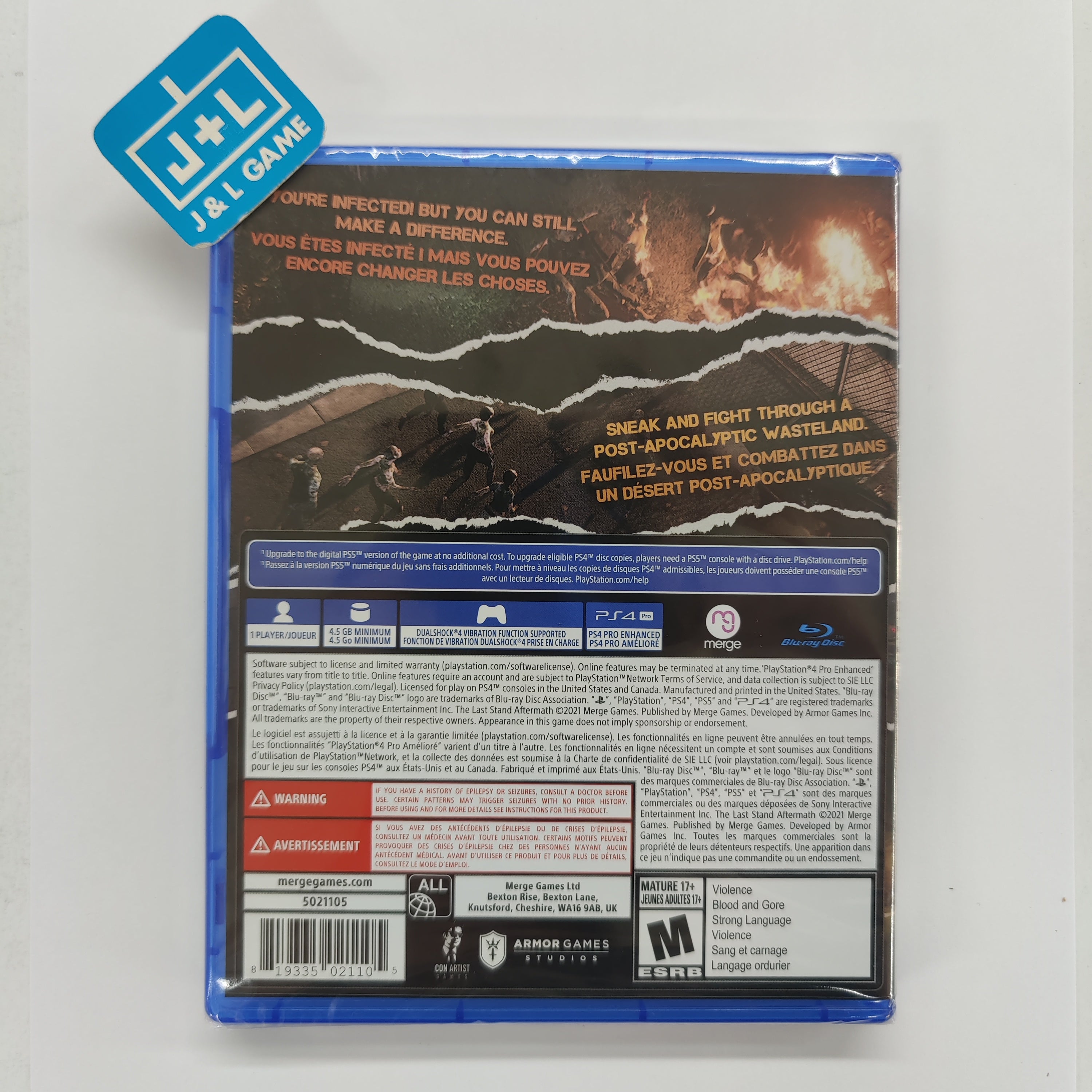 The Last Stand - Aftermath - (PS4) PlayStation 4 Video Games Merge Games   