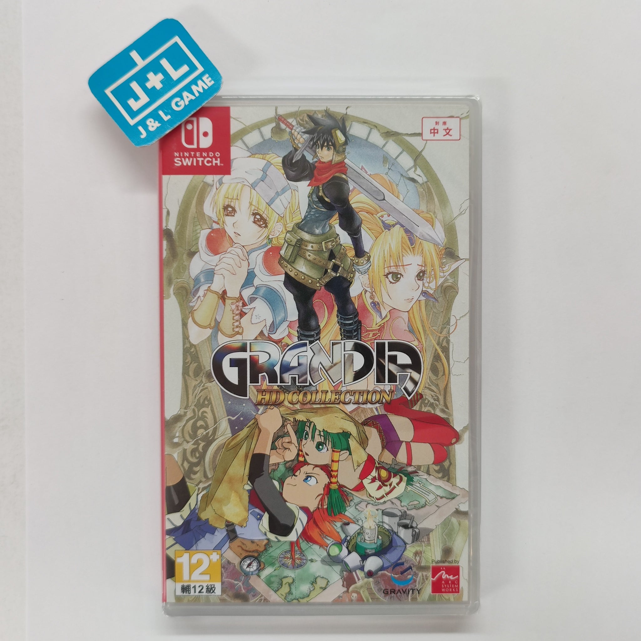 Grandia HD Collection - (NSW) Nintendo Switch (Asia Import) Video Games Arc System Works   