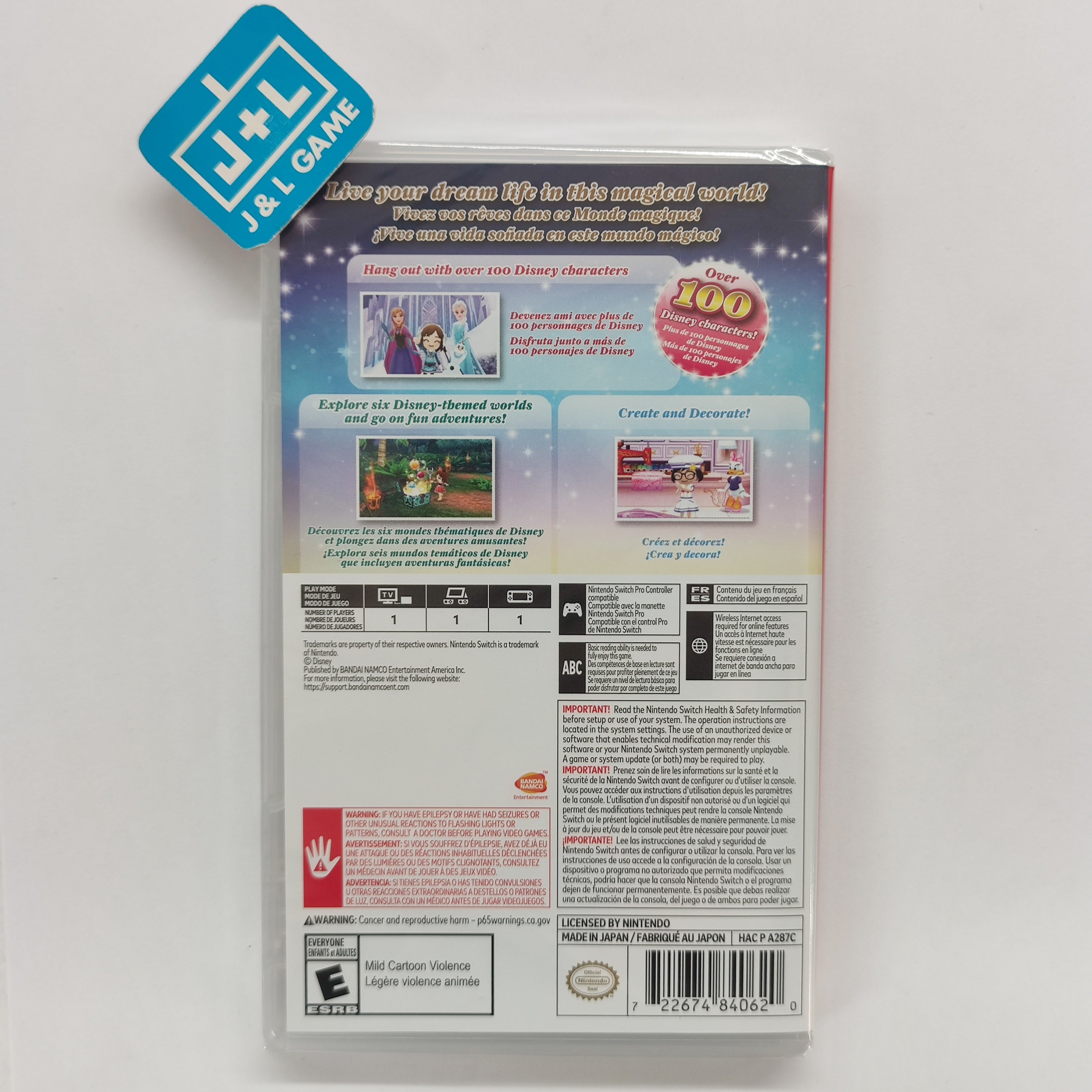Disney Magical World 2: Enchanted Edition - (NSW) Nintendo Switch Video Games BANDAI NAMCO Entertainment   