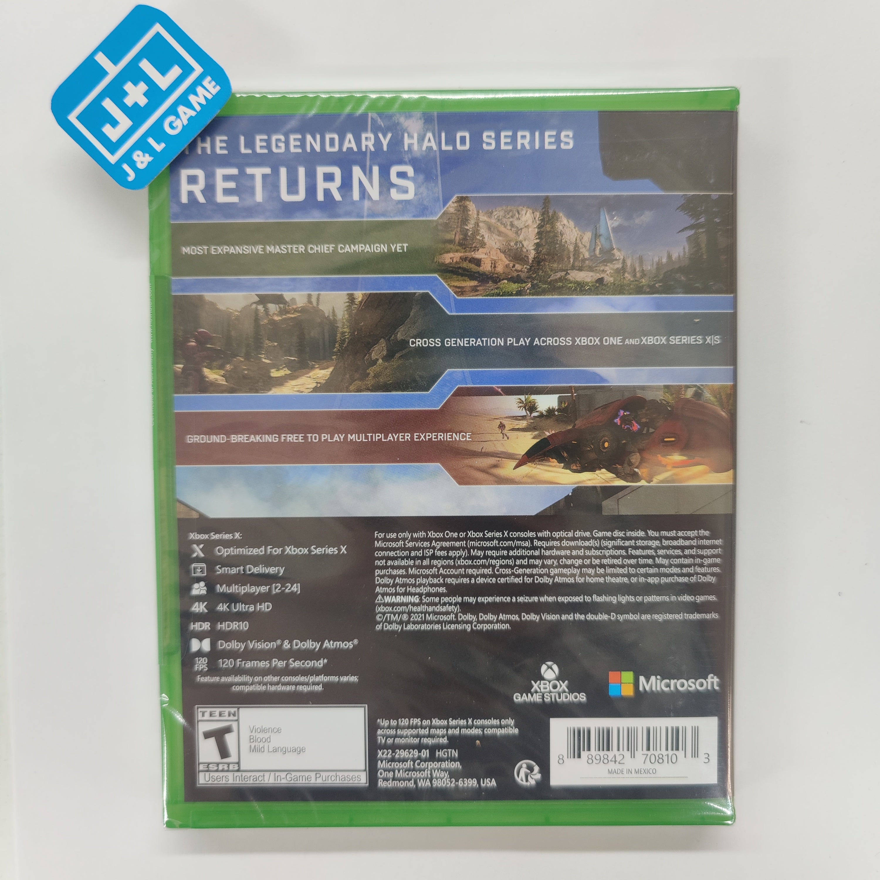 Halo Infinite - (XSX) Xbox Series X Video Games Microsoft   