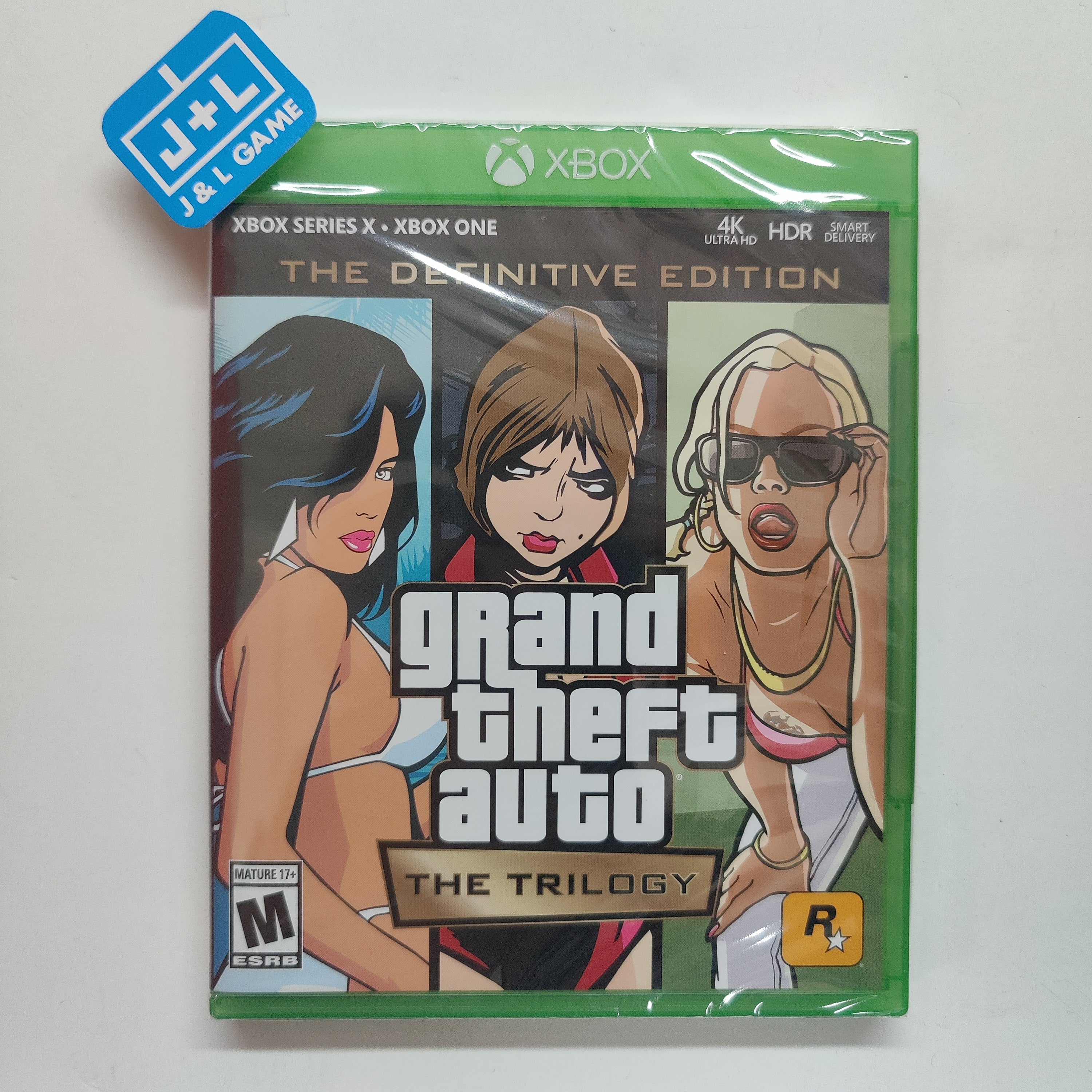 Grand Theft Auto: The Trilogy- The Definitive Edition - (XSX) Xbox Series X Video Games Rockstar Games   