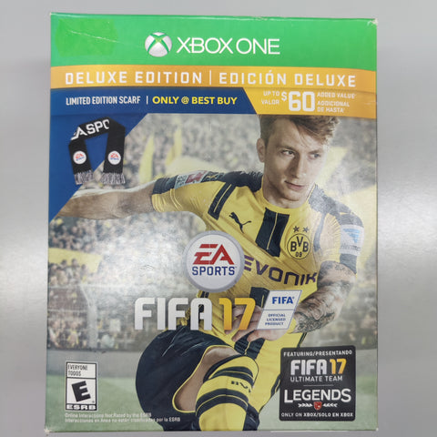 FIFA 17 ( Deluxe Edition with Limited Edition Scarf ) - (XB1) Xbox One Video Games Electronic Arts   