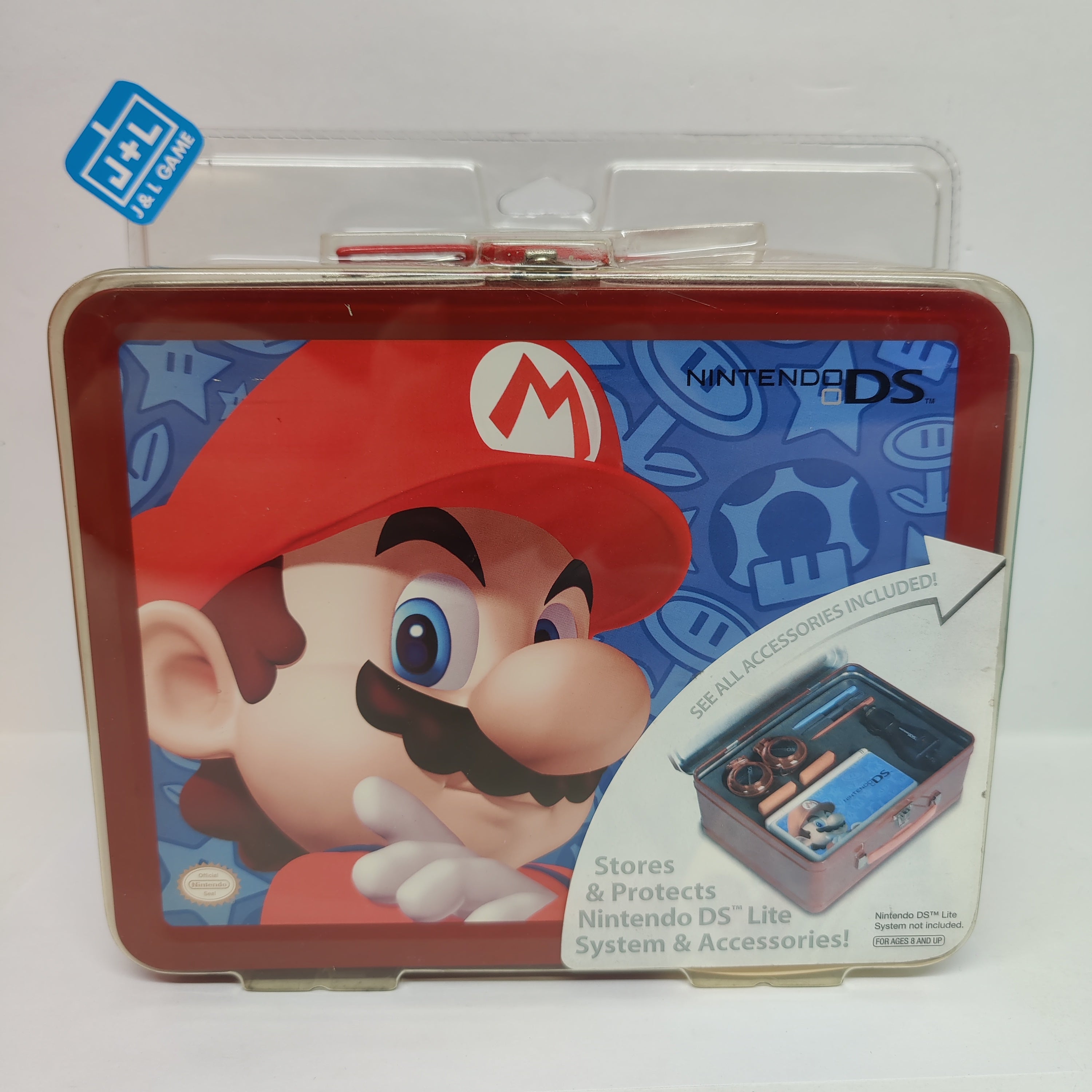 Nintendo DS Lite Mario Accessory Storage Kit - Toys Toy World of Nintendo   