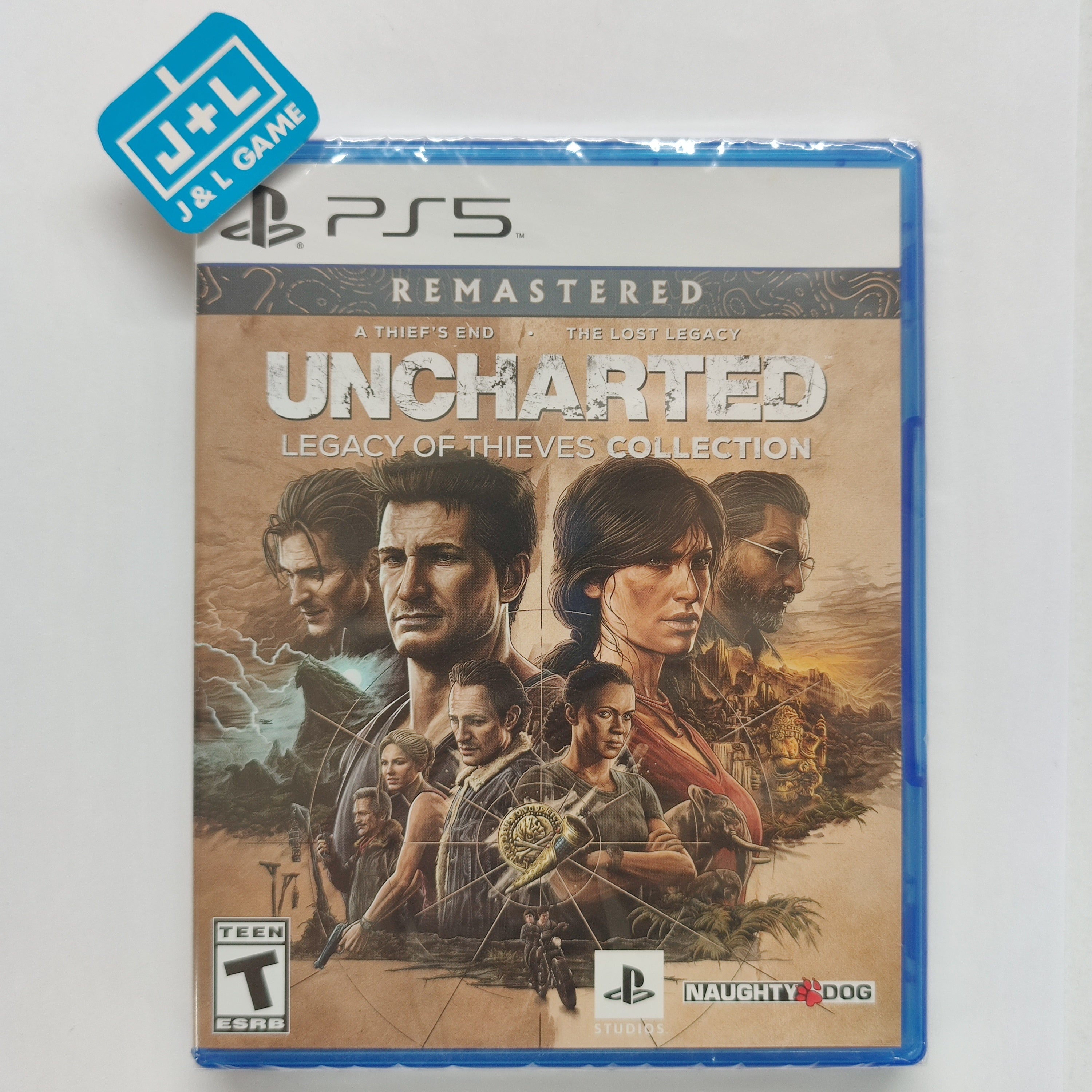 Uncharted: Legacy of Thieves Collection - (PS5) PlayStation 5 Video Games PlayStation Studios   