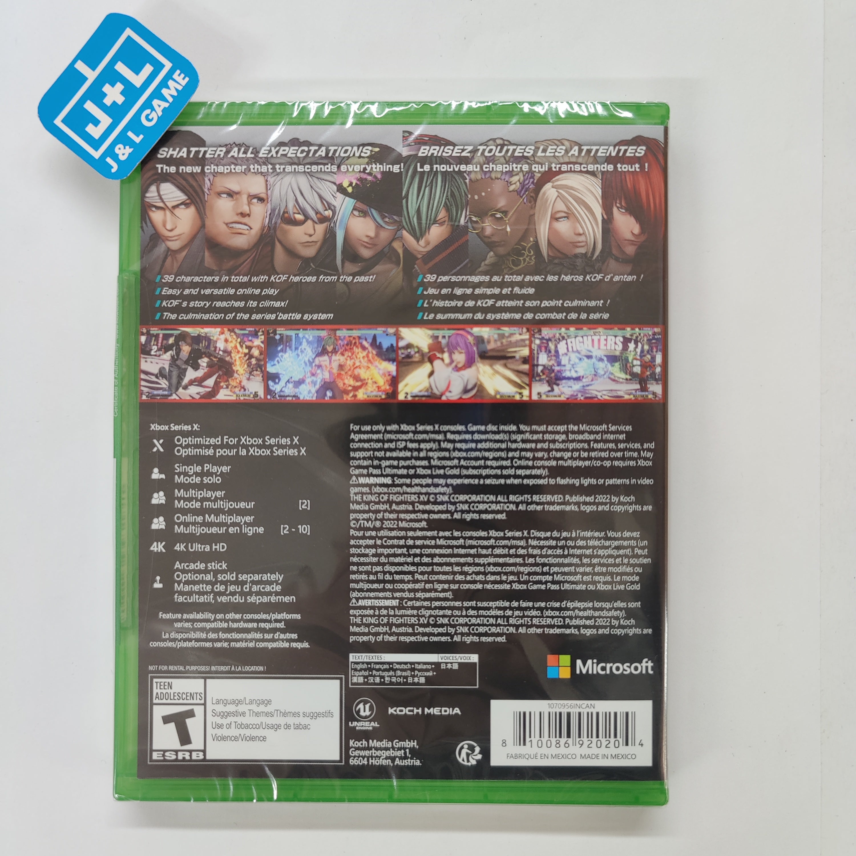 The King of Fighters XV - (XSX) Xbox Series X Video Games Deep Silver   