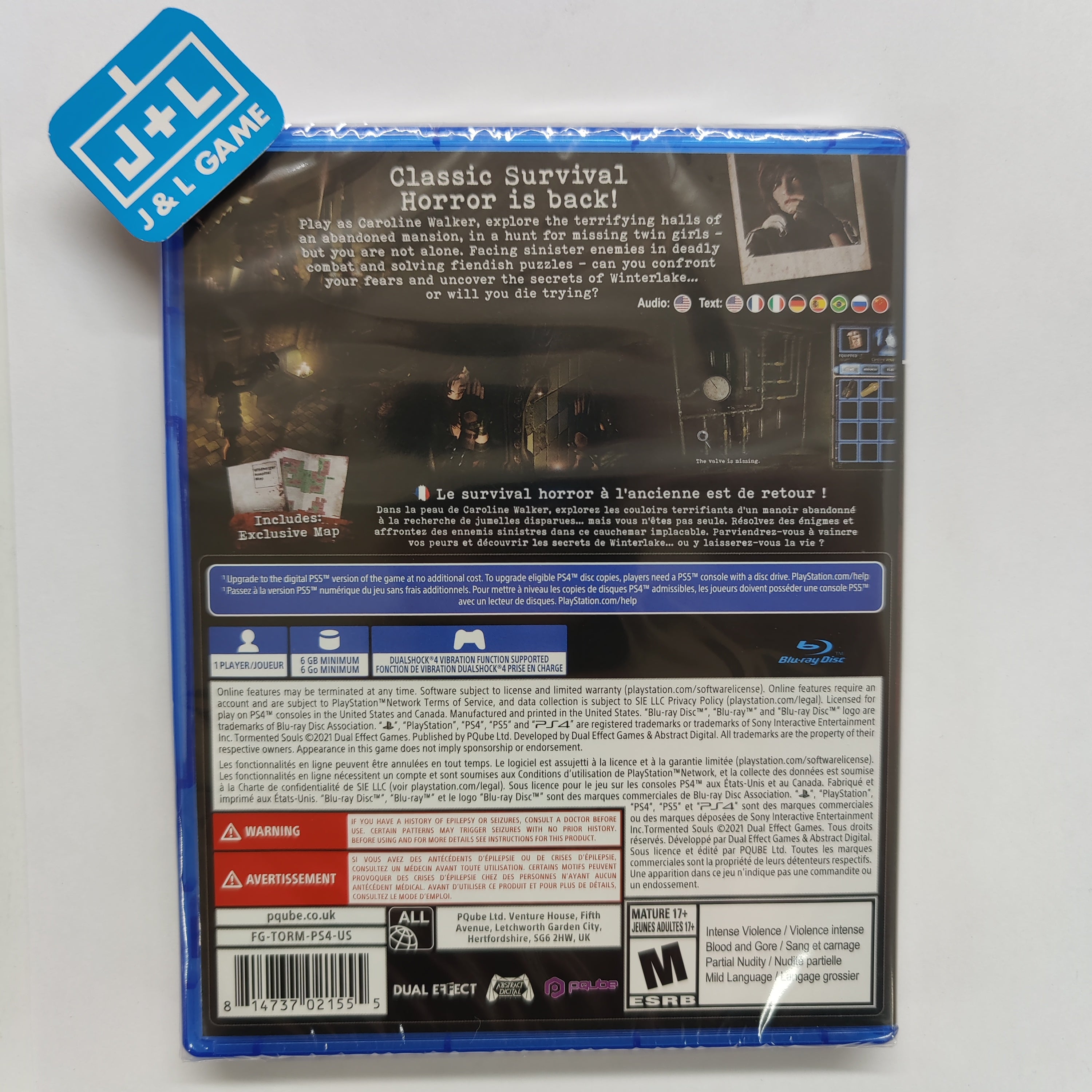 Tormented Souls - (PS4) PlayStation 4 Video Games PQube   