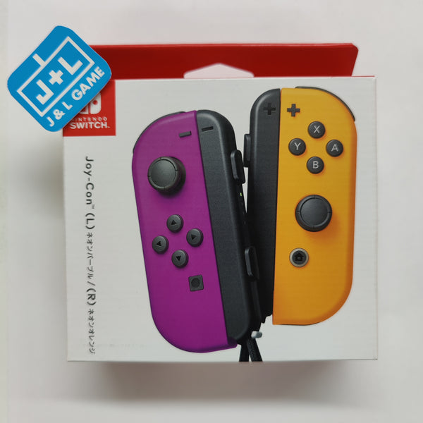 Nintendo Switch Joy-Con (L)/(R) (Neon Purple/Neon Orange) - (NSW
