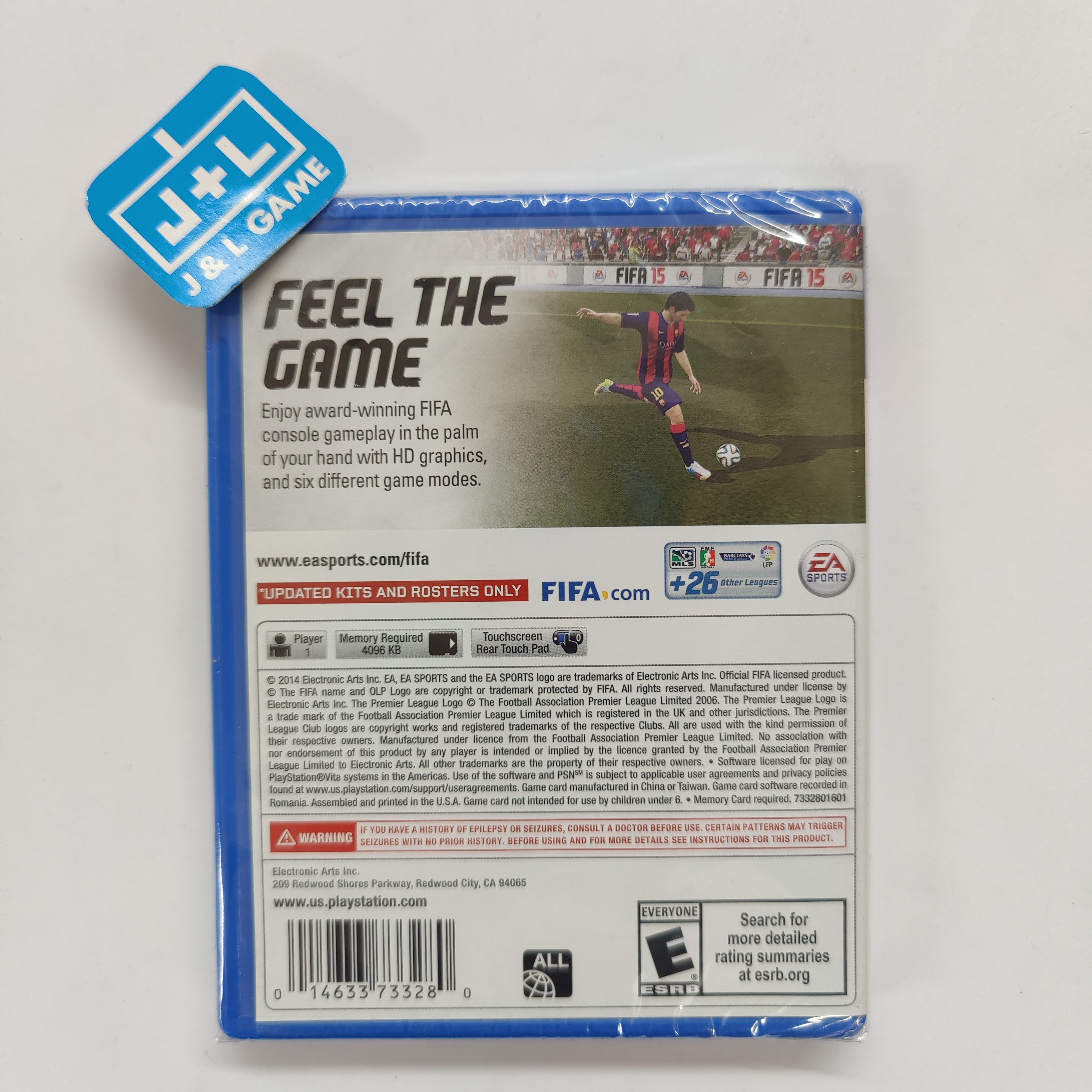 FIFA 15 - (PSV) PlayStation Vita Video Games Electronic Arts   