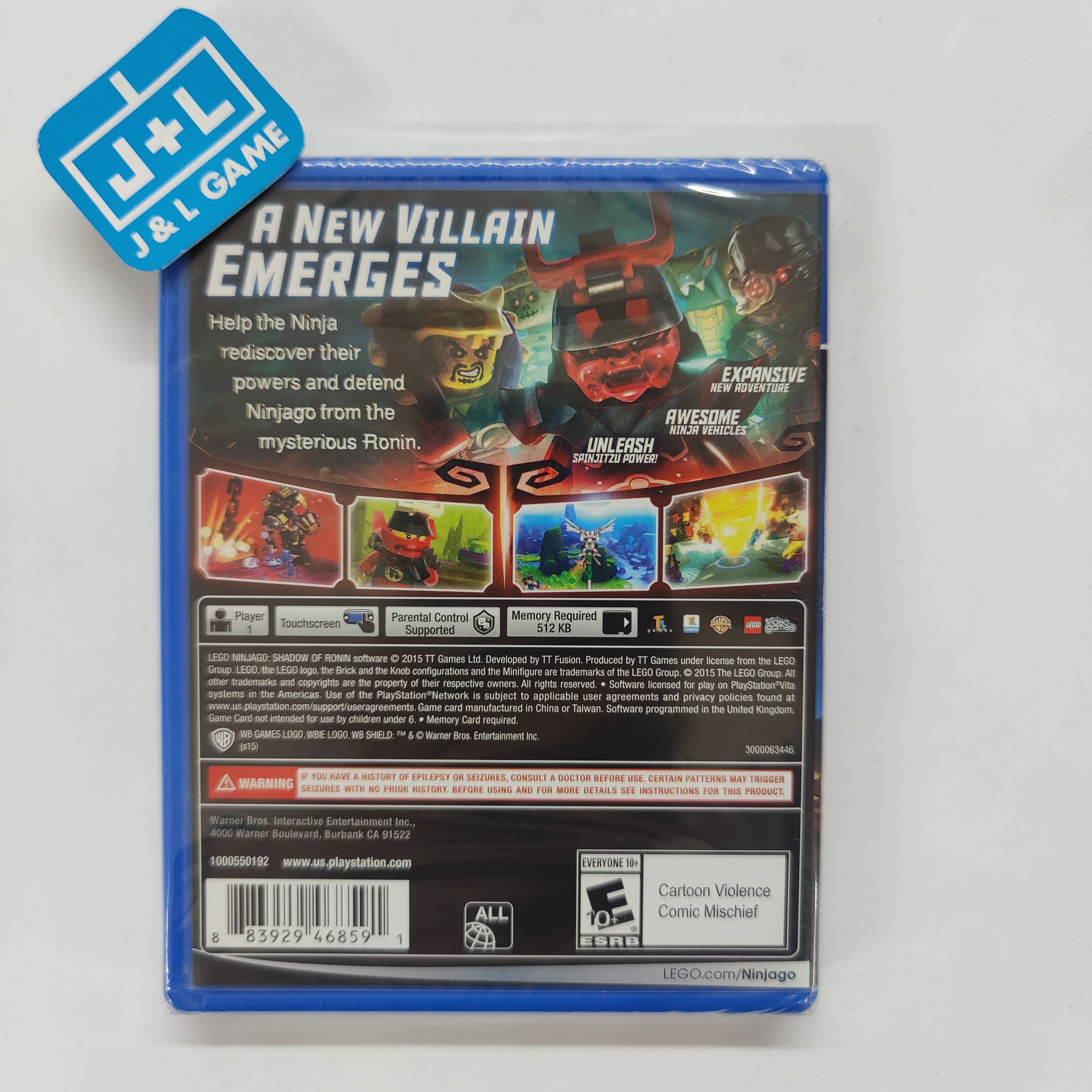 LEGO Ninjago: Shadow of Ronin - (PSV) PlayStation Vita | J&L Game