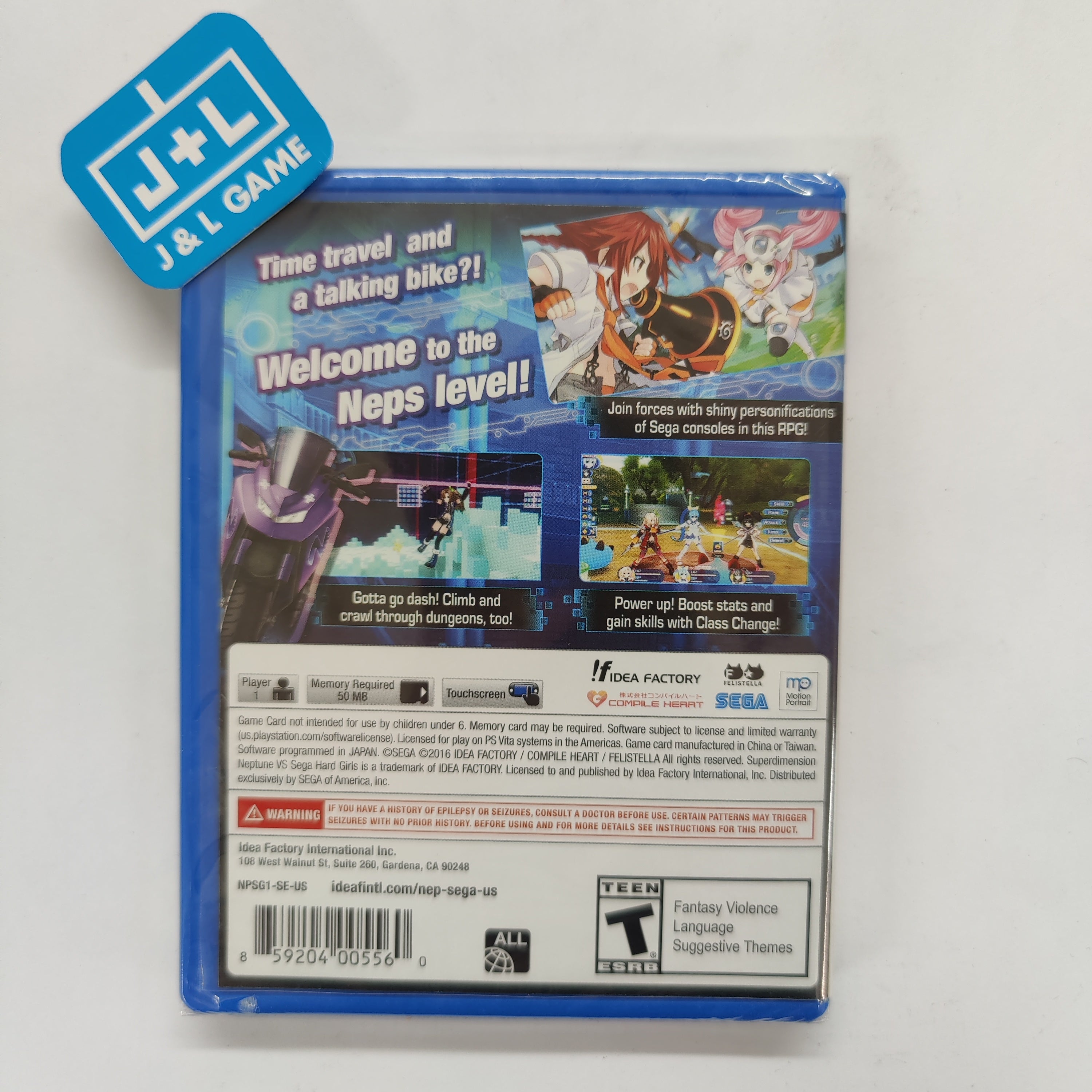 Superdimension Neptune VS Sega Hard Girls - (PSV) PlayStation Vita Video Games Idea Factory   