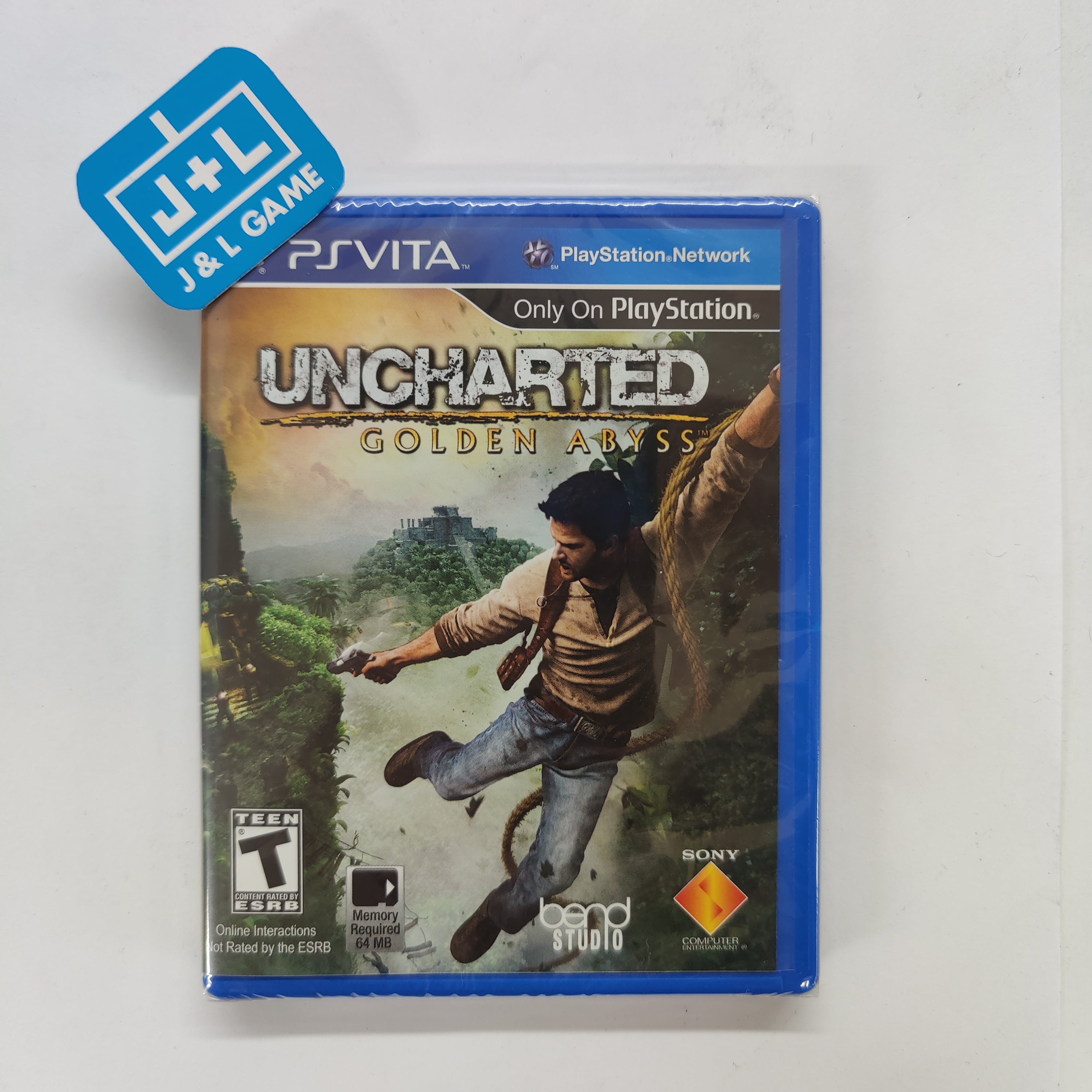 Uncharted: Golden Abyss - (PSV) PlayStation Vita Video Games PlayStation   